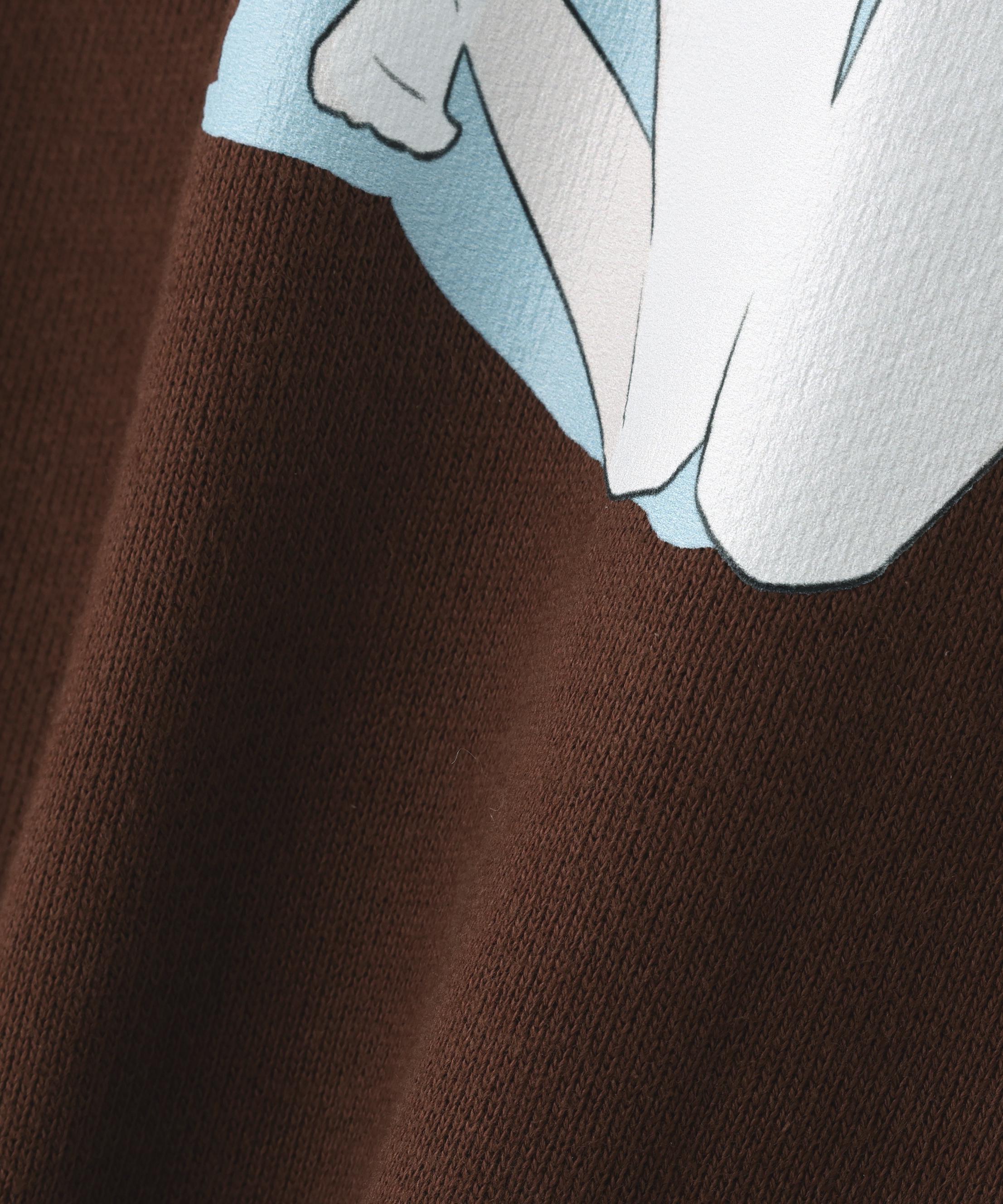 overprint/オーバープリント/GALLERY HOODIE A ブラウン