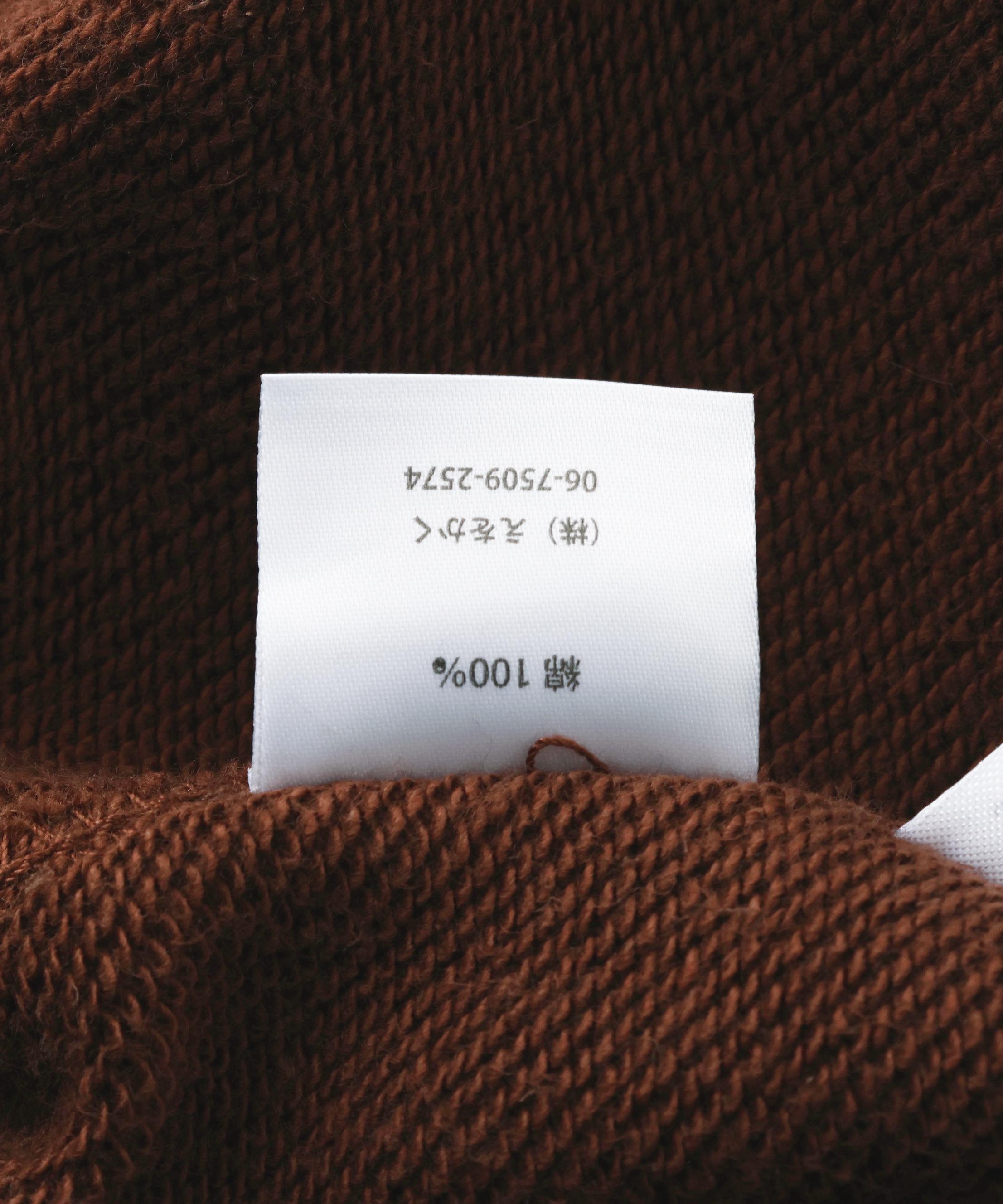 overprint/オーバープリント/GALLERY HOODIE A ブラウン