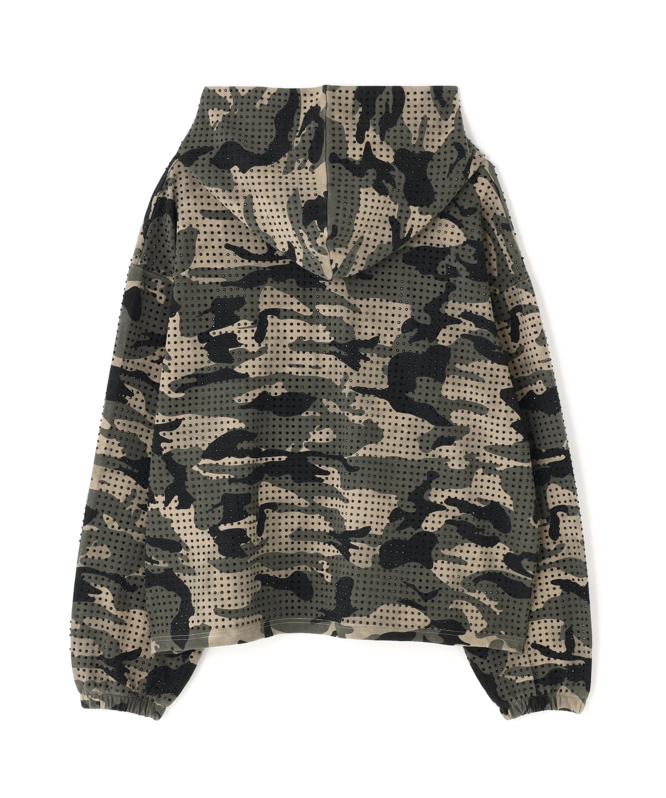 DankeSchon/ダンケシェーン/CAMO LINESTONE ZIP HOODIE カモ4