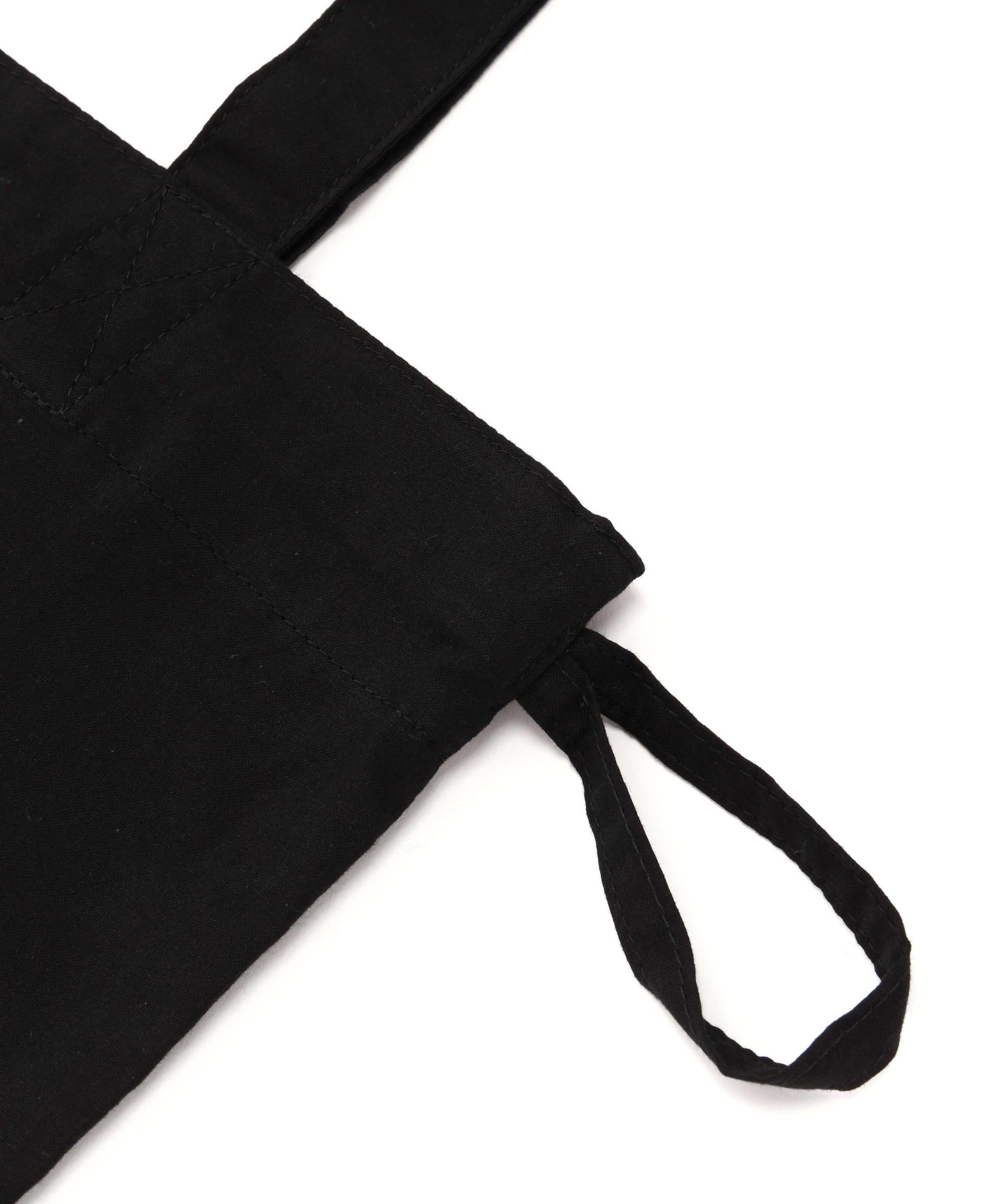 eautiful people/ビューティフルピープル/contou logo gatheing tote ag ブラック