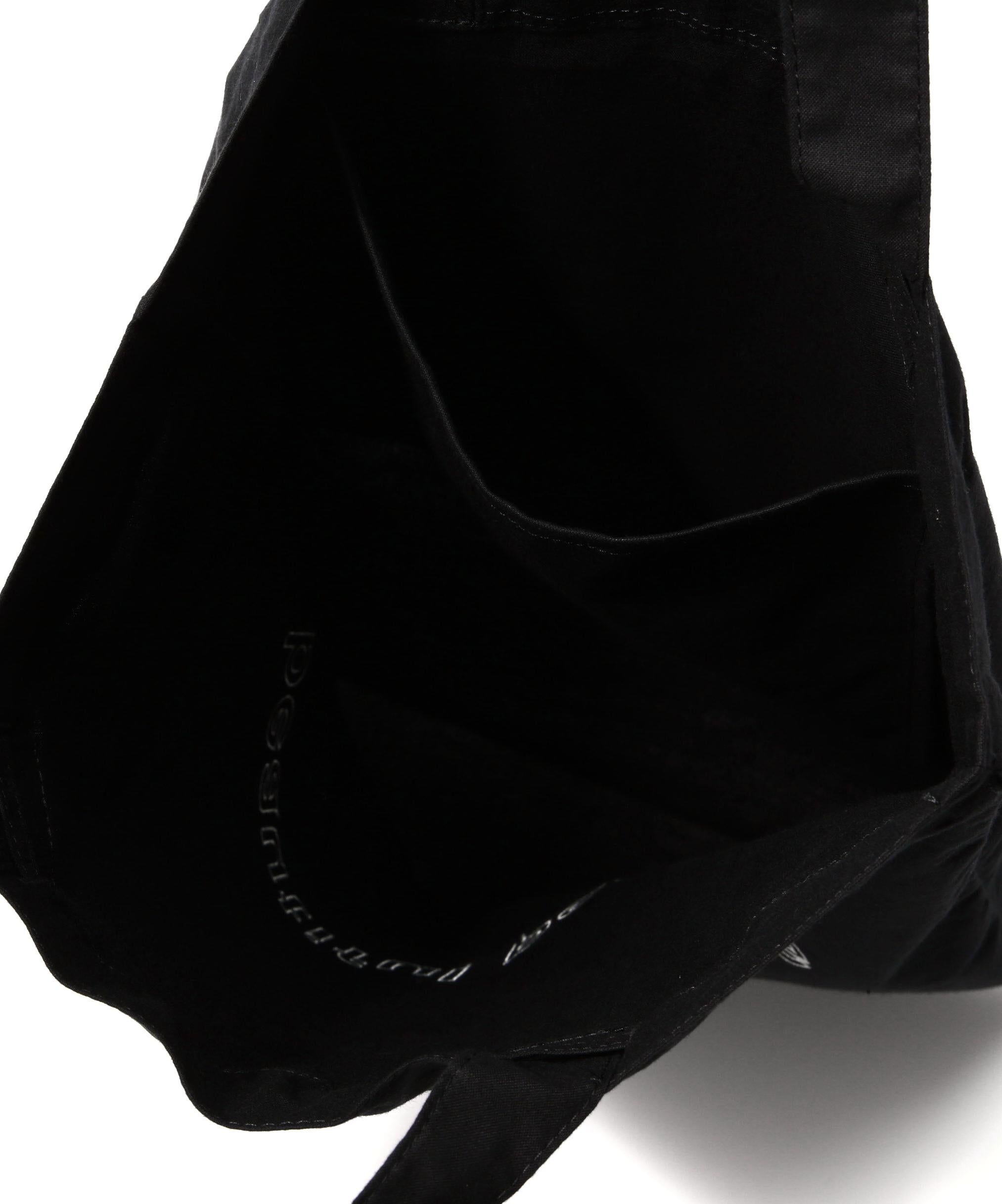 eautiful people/ビューティフルピープル/contou logo gatheing tote ag ブラック