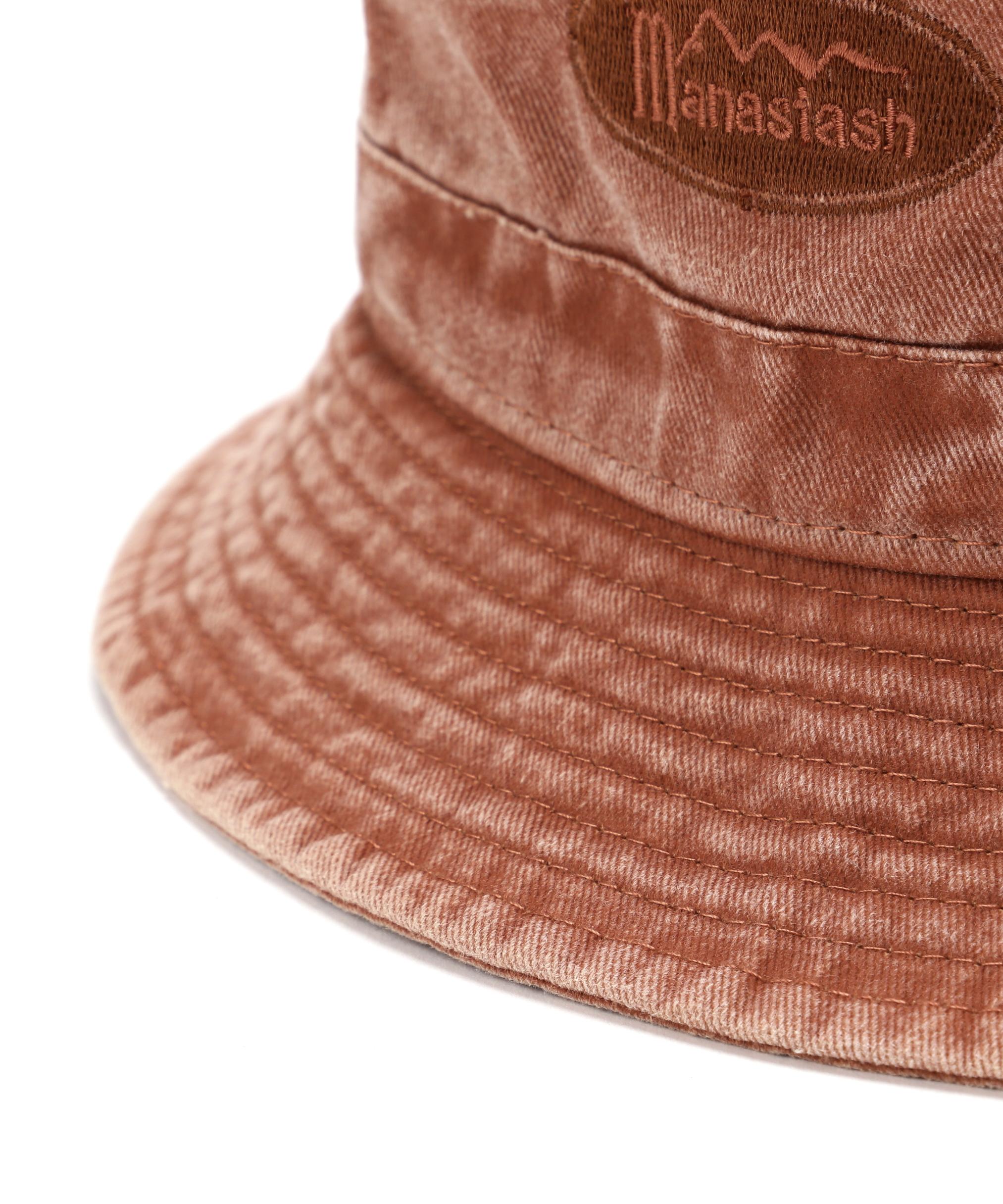 MANASTASH/マナスタッシュ/ORIGINAL LOGO BUCKET HAT オレンジ