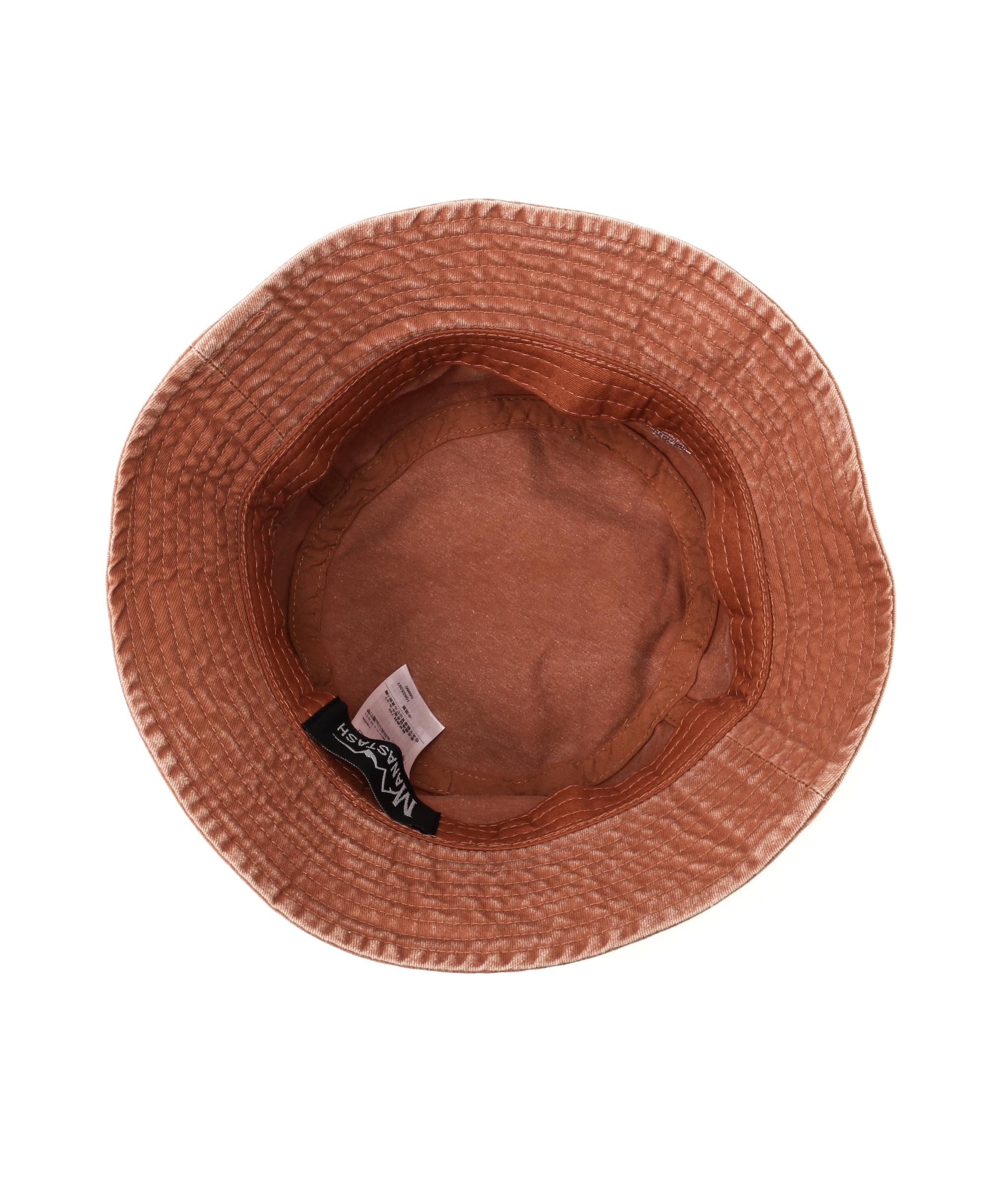 MANASTASH/マナスタッシュ/ORIGINAL LOGO BUCKET HAT オレンジ