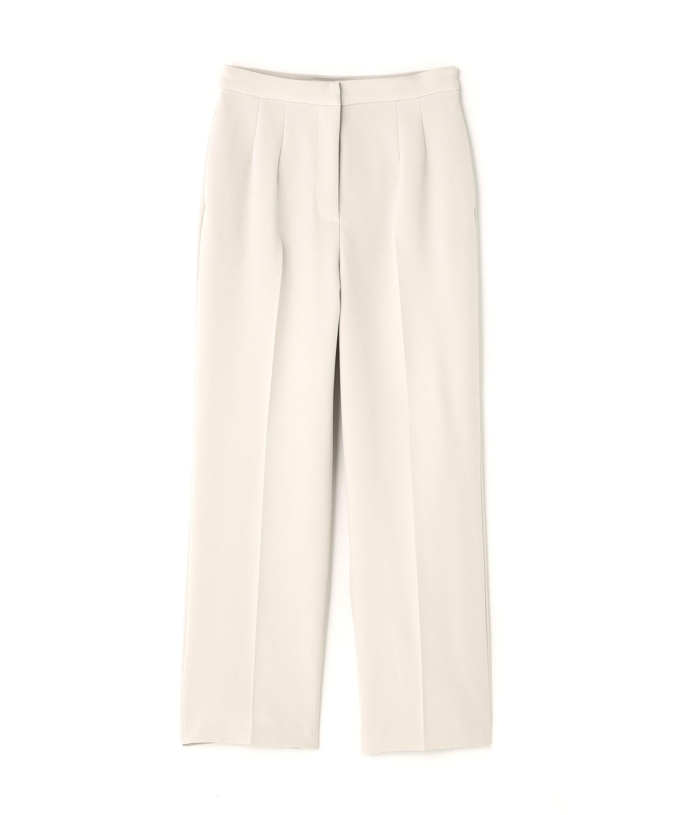 スタイルアップストレートパンツ エクリュ1