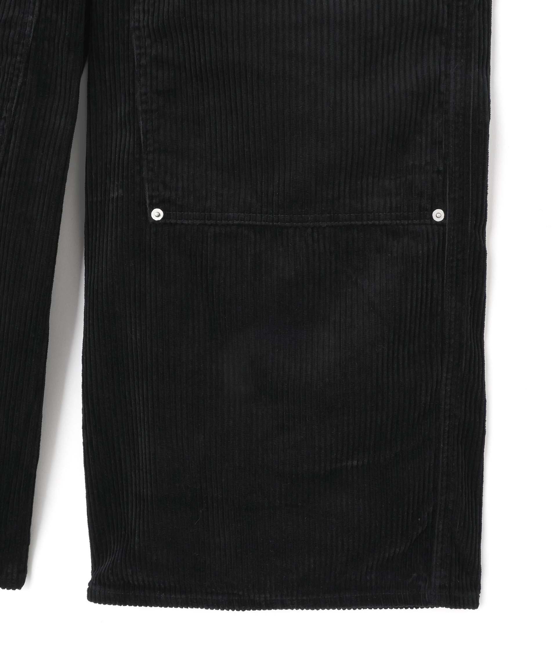 DankeSchon/ダンケシェーン/CO>DU>OY W-KNEE PANTS ブラック