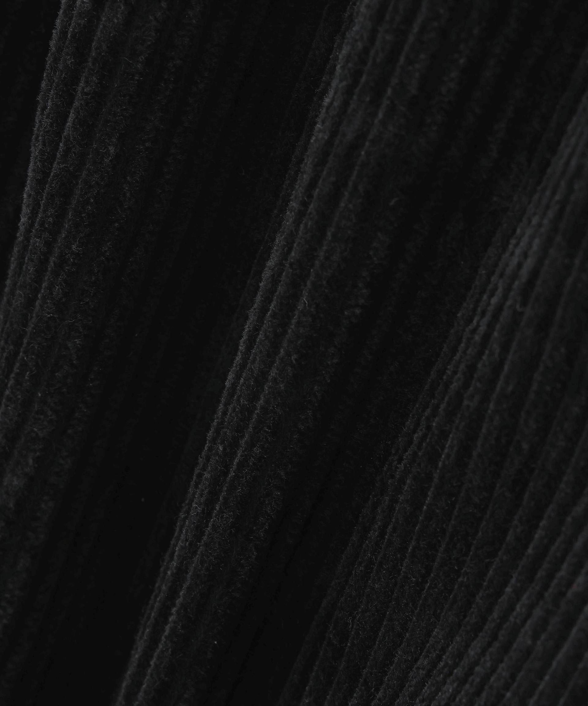 DankeSchon/ダンケシェーン/CO>DU>OY W-KNEE PANTS ブラック