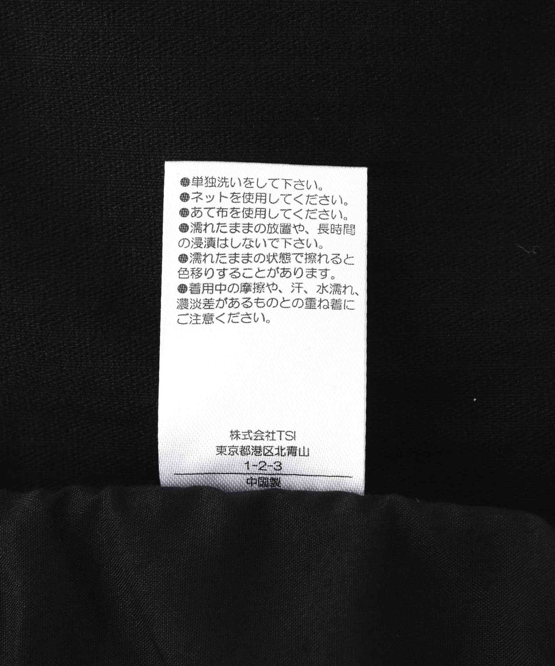 DankeSchon/ダンケシェーン/CO>DU>OY W-KNEE PANTS ブラック