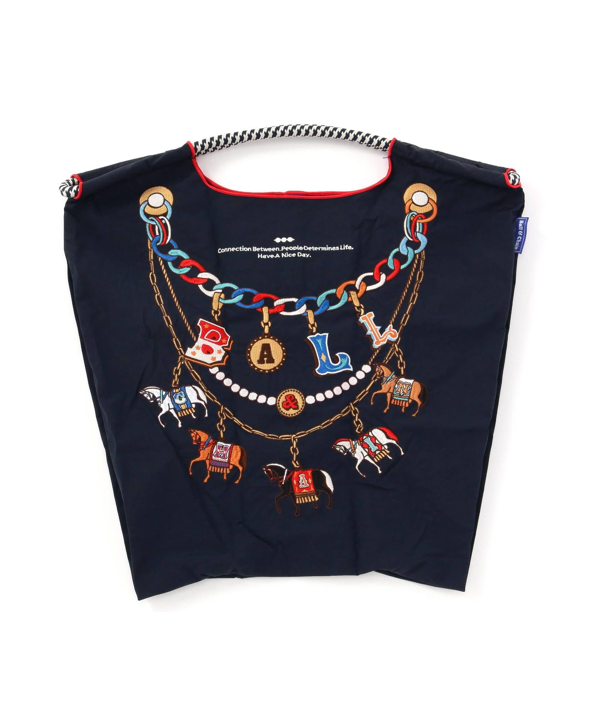 Ball&Chain(ボールアンドチェーン) HORSE CHARM/Mサイズ ネイビー