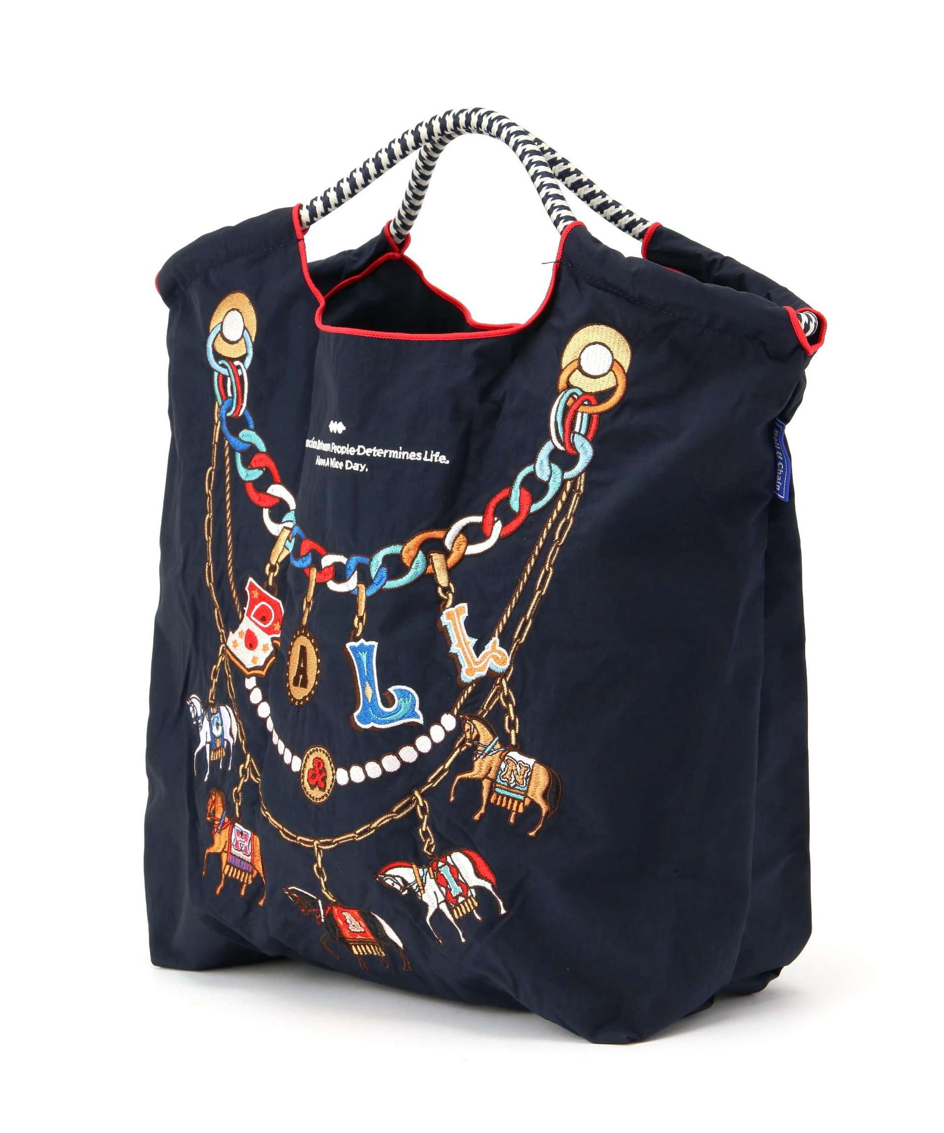 Ball&Chain(ボールアンドチェーン) HORSE CHARM/Mサイズ ネイビー