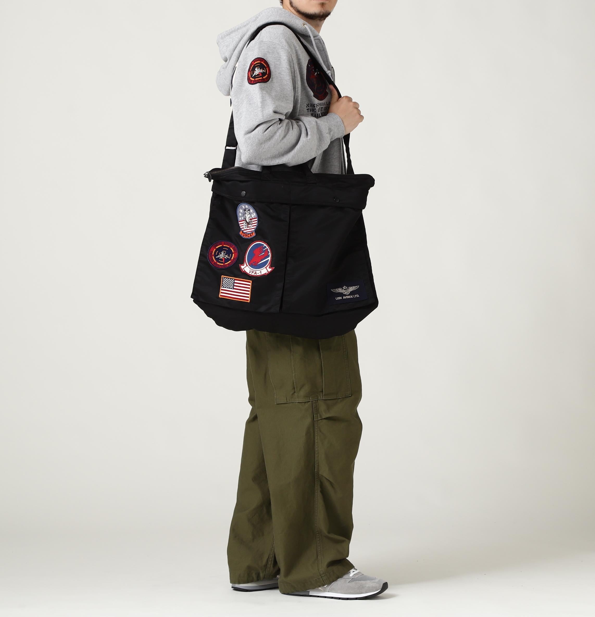 TOP GUN HELMET BAG ブラック