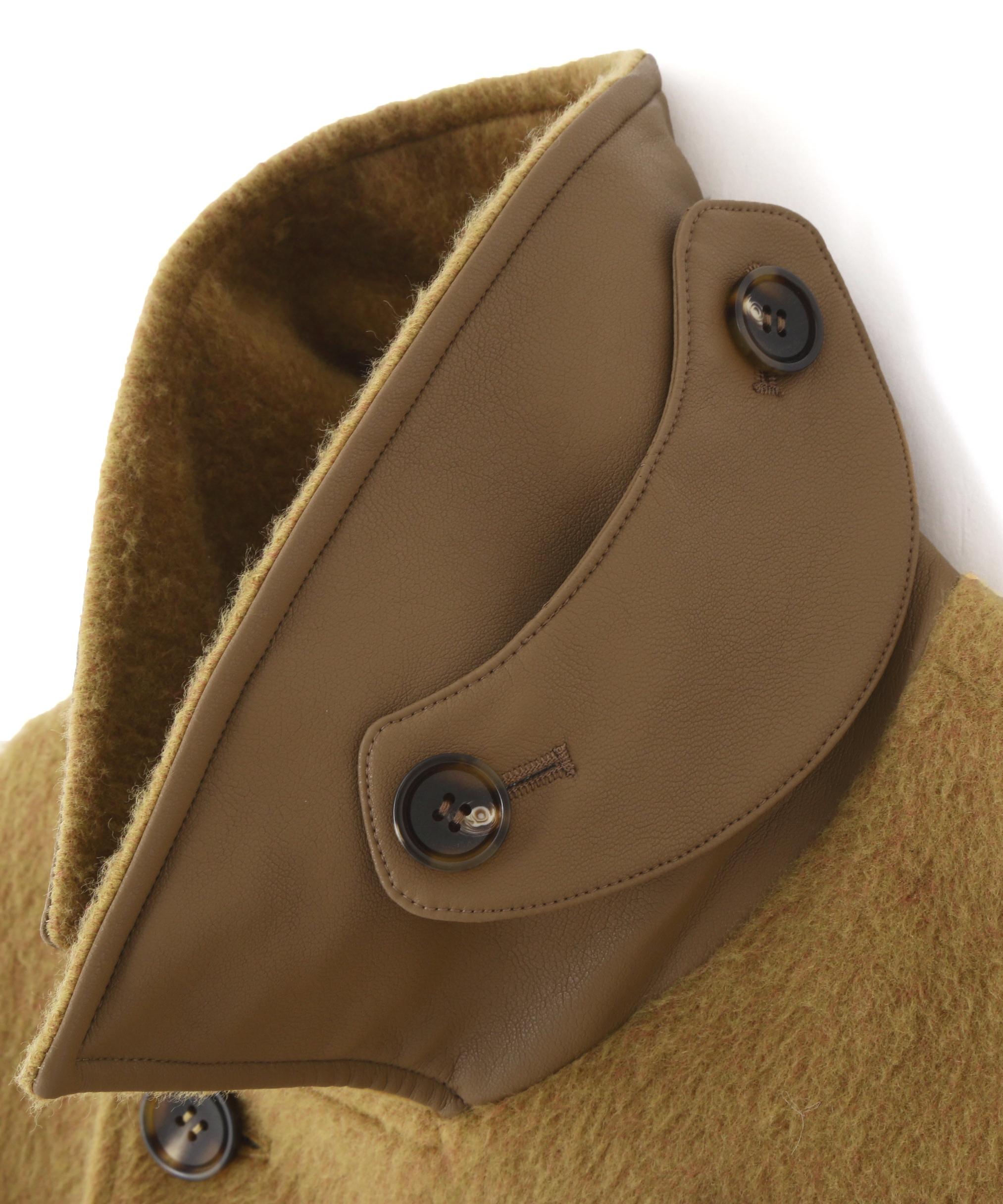 《直営店限定》SHAGGY PEA COAT/シャギーピーコート マスタード3