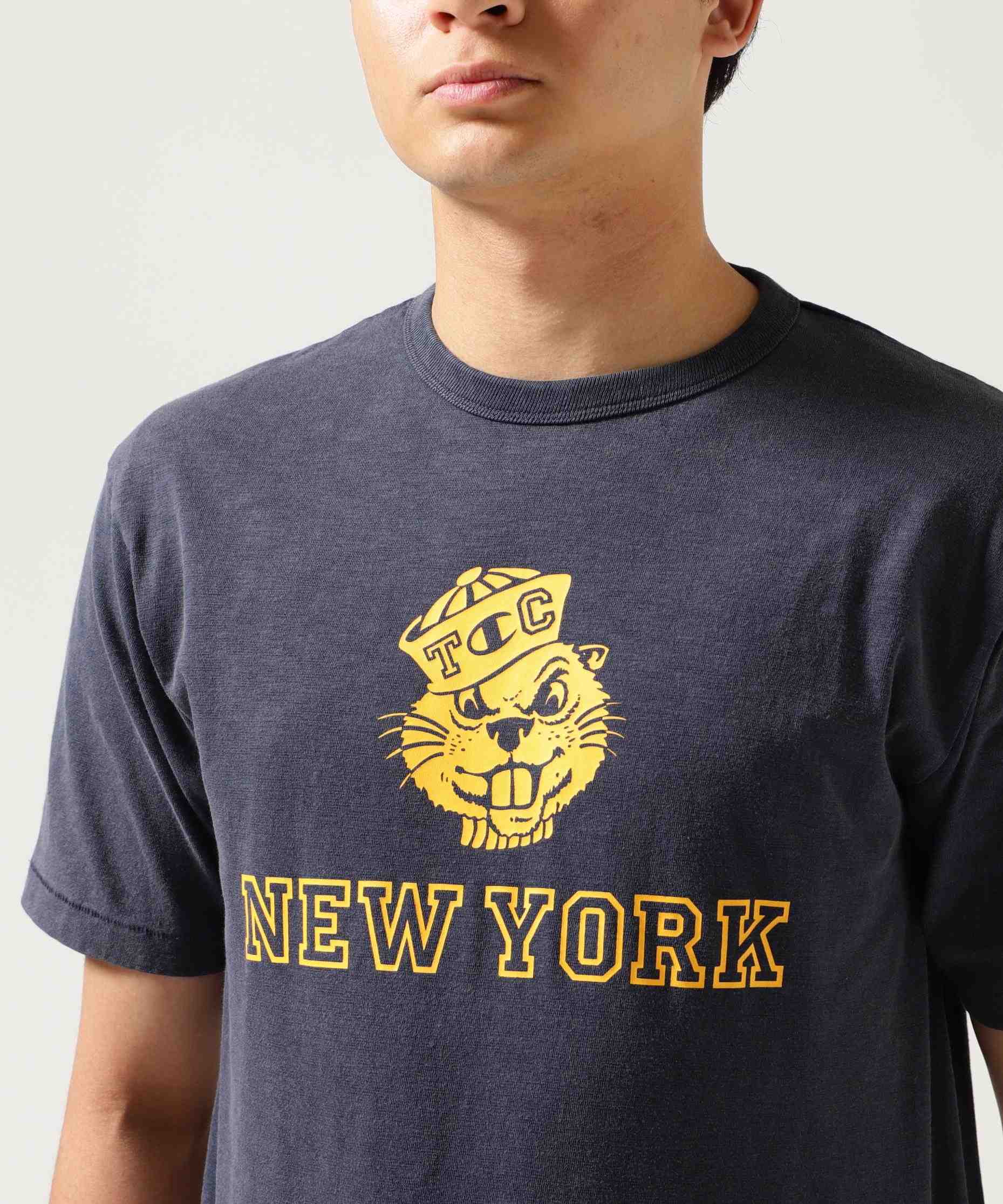 Champion/チャンピオン SHO>T SLEEVE T-SHI>T ネイビー
