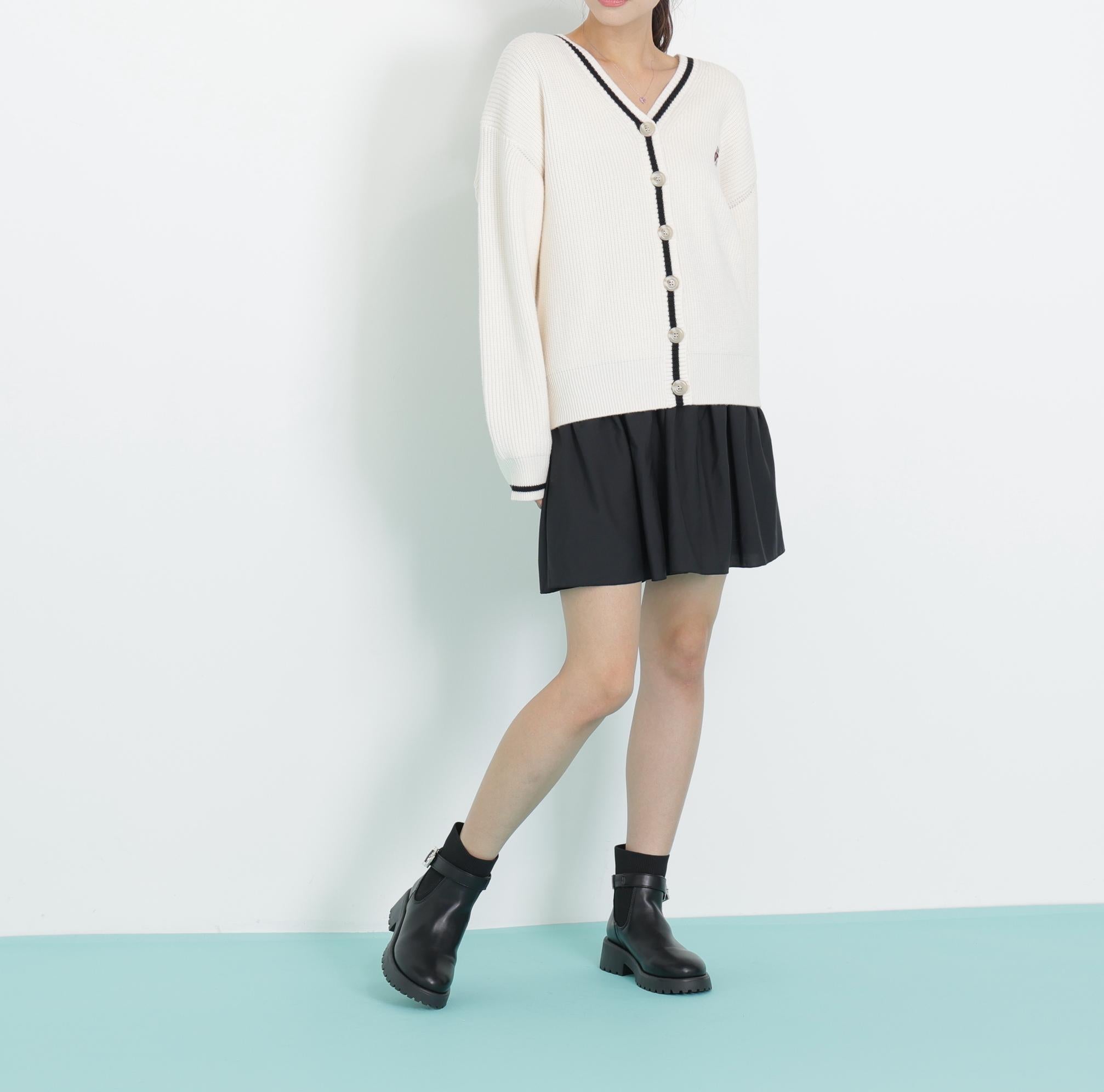 <BEARシリーズ>カーディガンセットアップ エクリュ