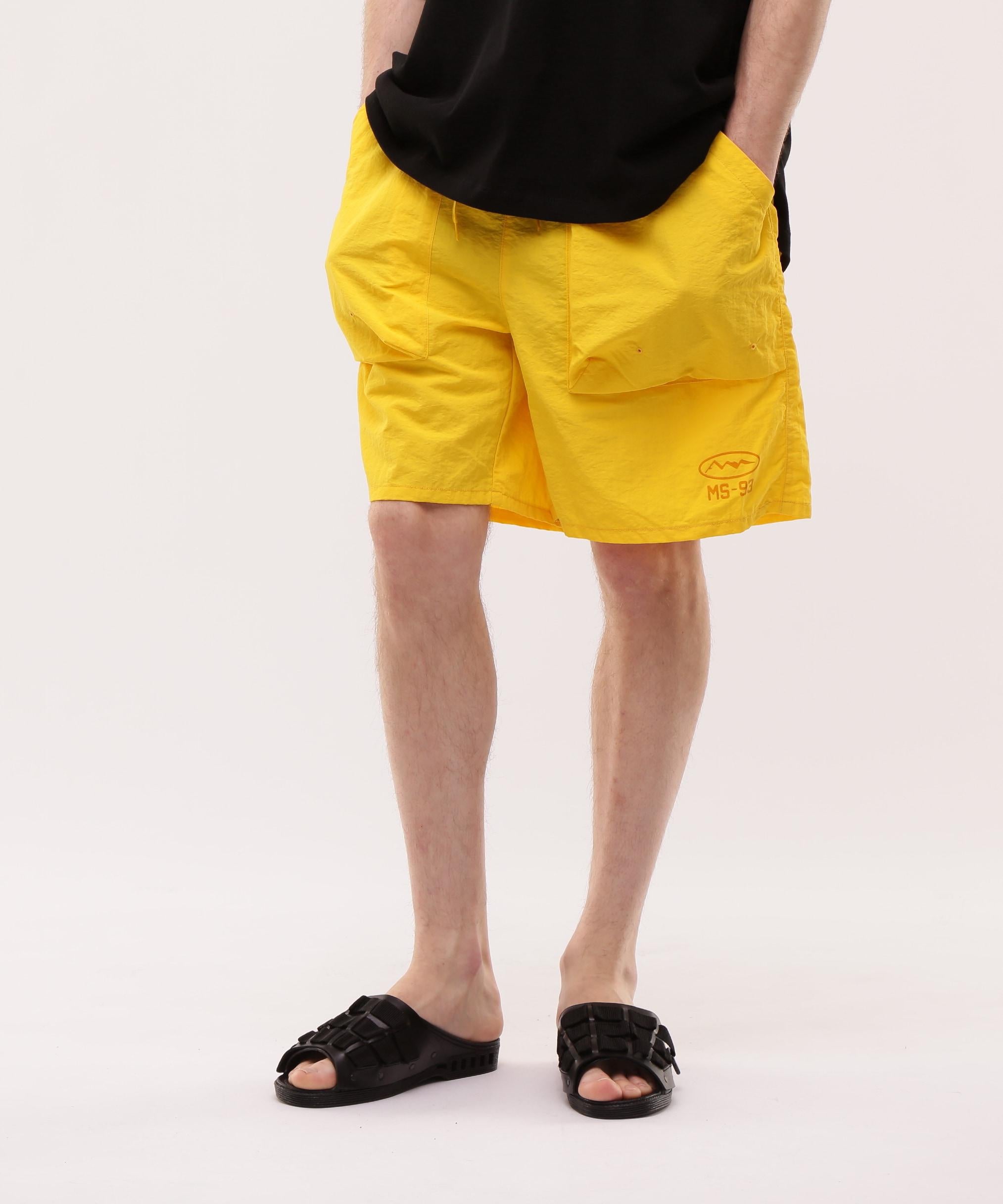 MANASTASH/マナスタッシュ/PA>K SHO>TS/パークショーツ イエロー