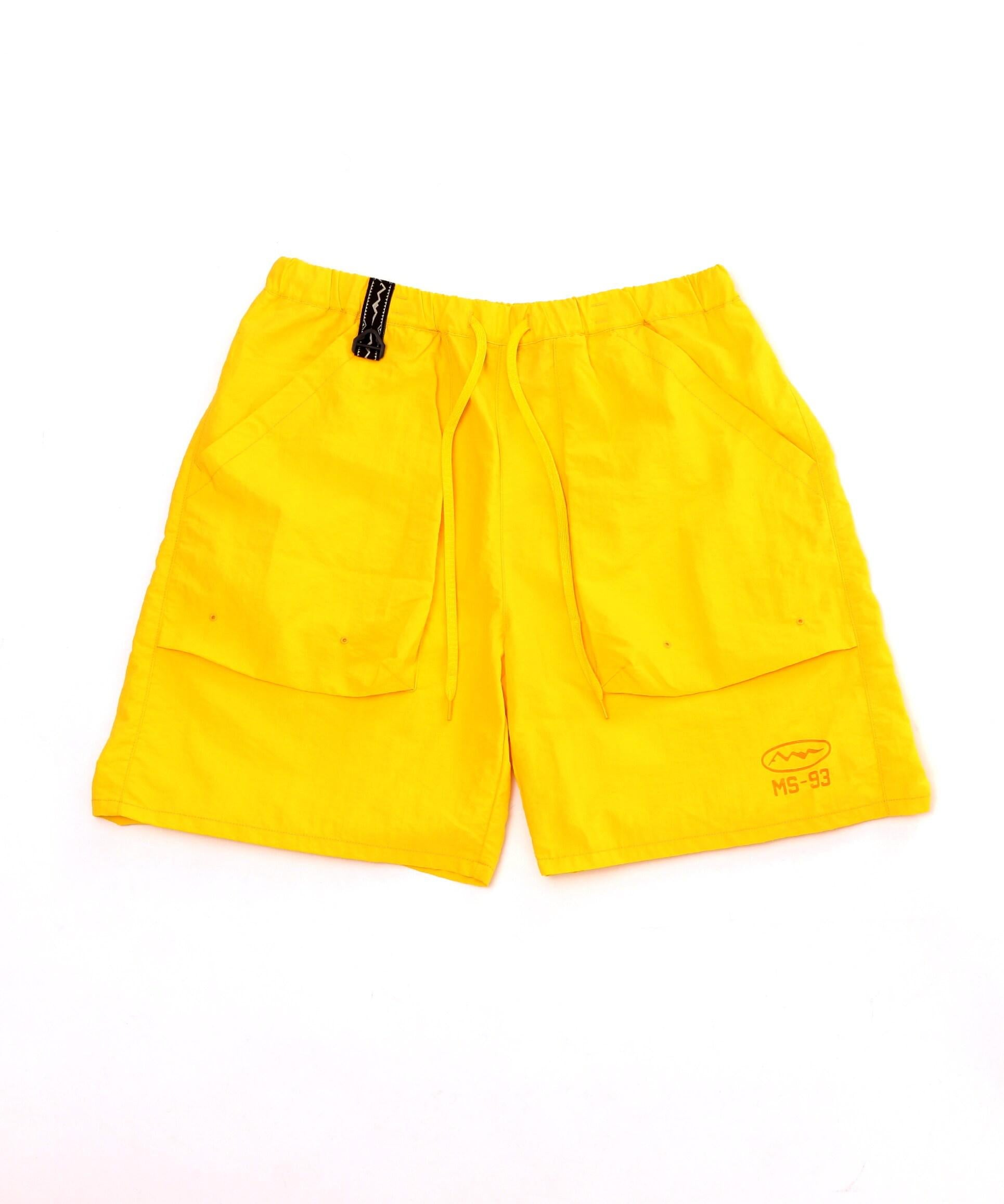 MANASTASH/マナスタッシュ/PA>K SHO>TS/パークショーツ イエロー