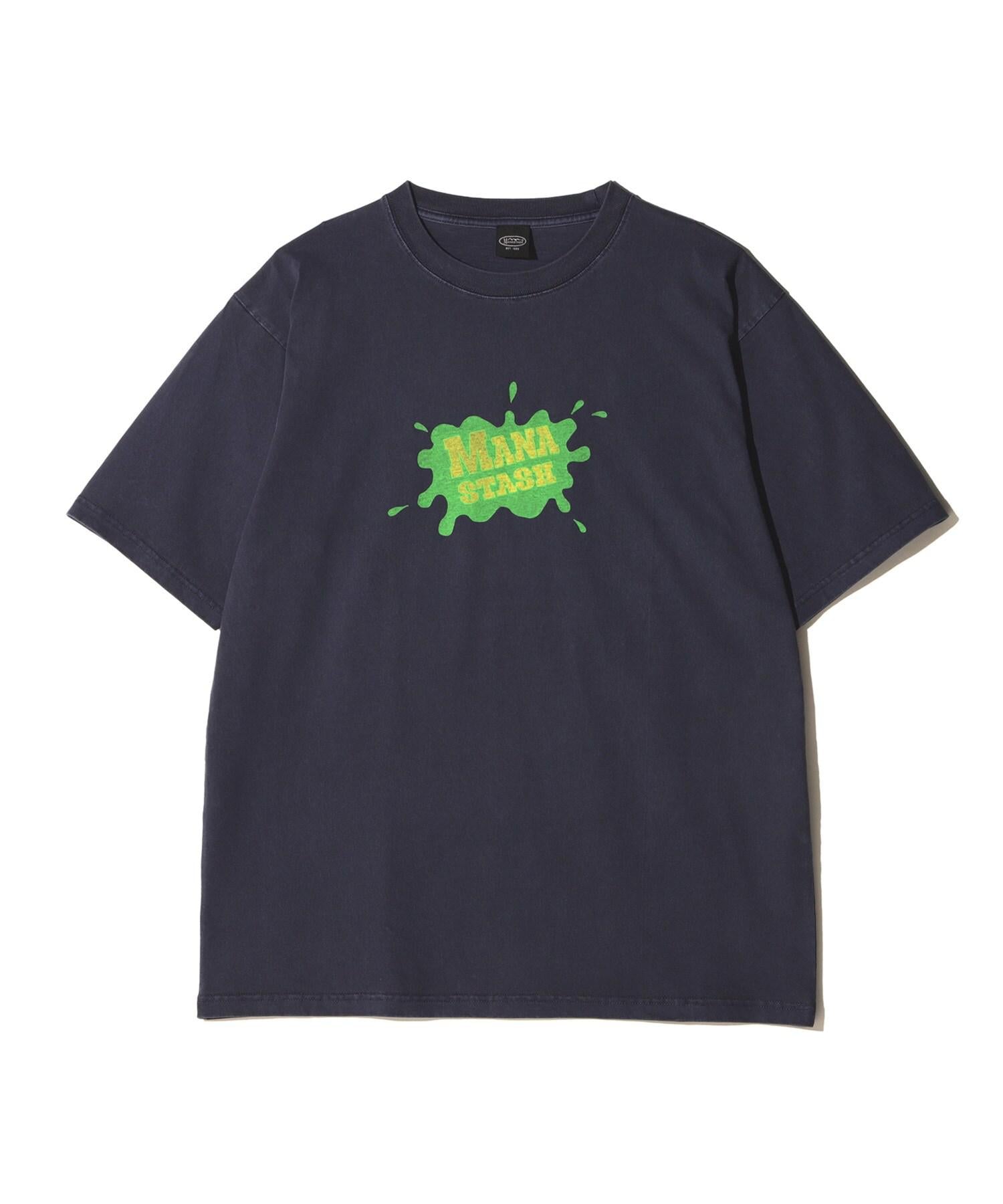MANASTASH/マナスタッシュ/PUMICE TEE CE>EAL ネイビー