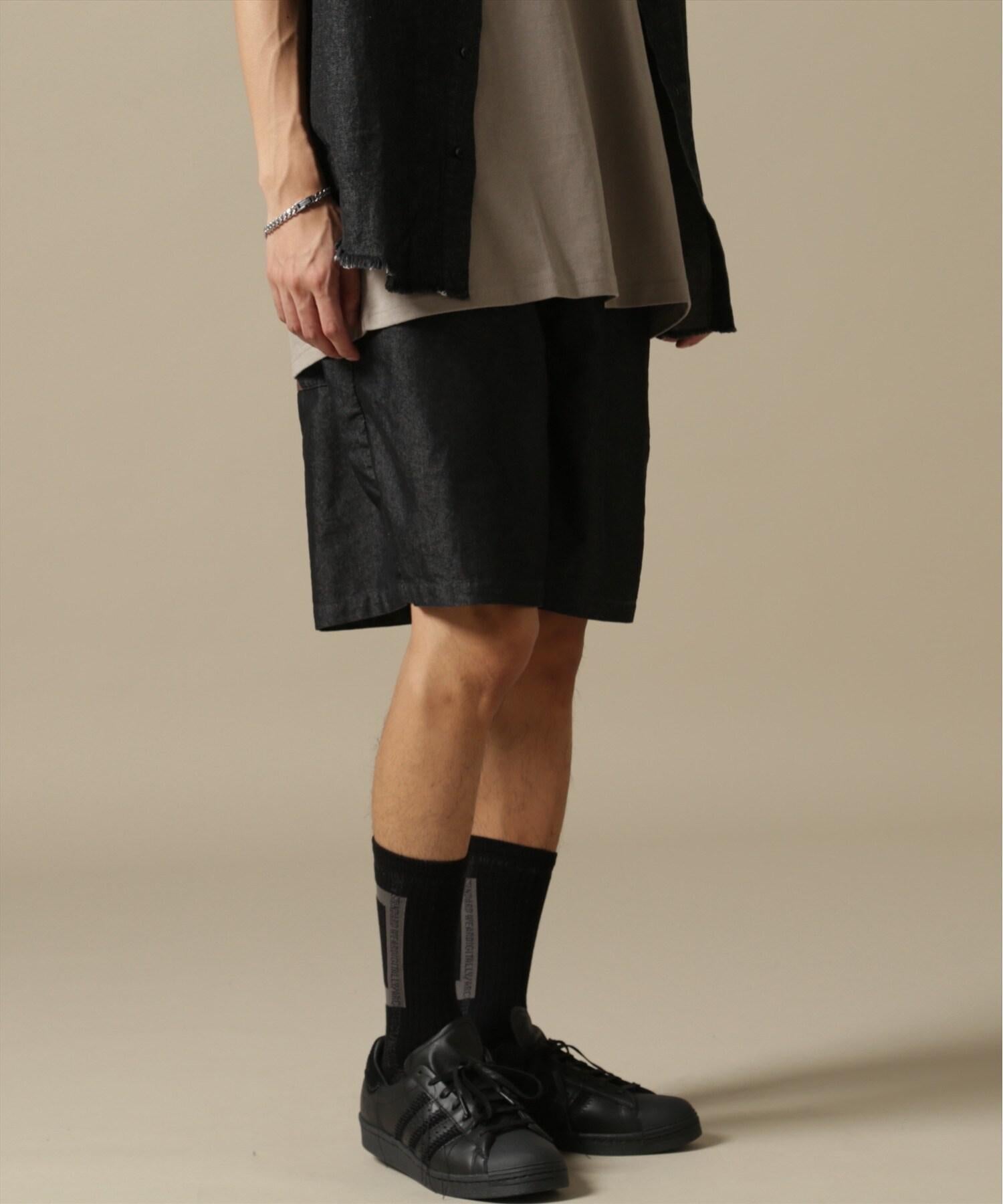 WHITELAND/OWL/DENIM SHO>TS ブラック