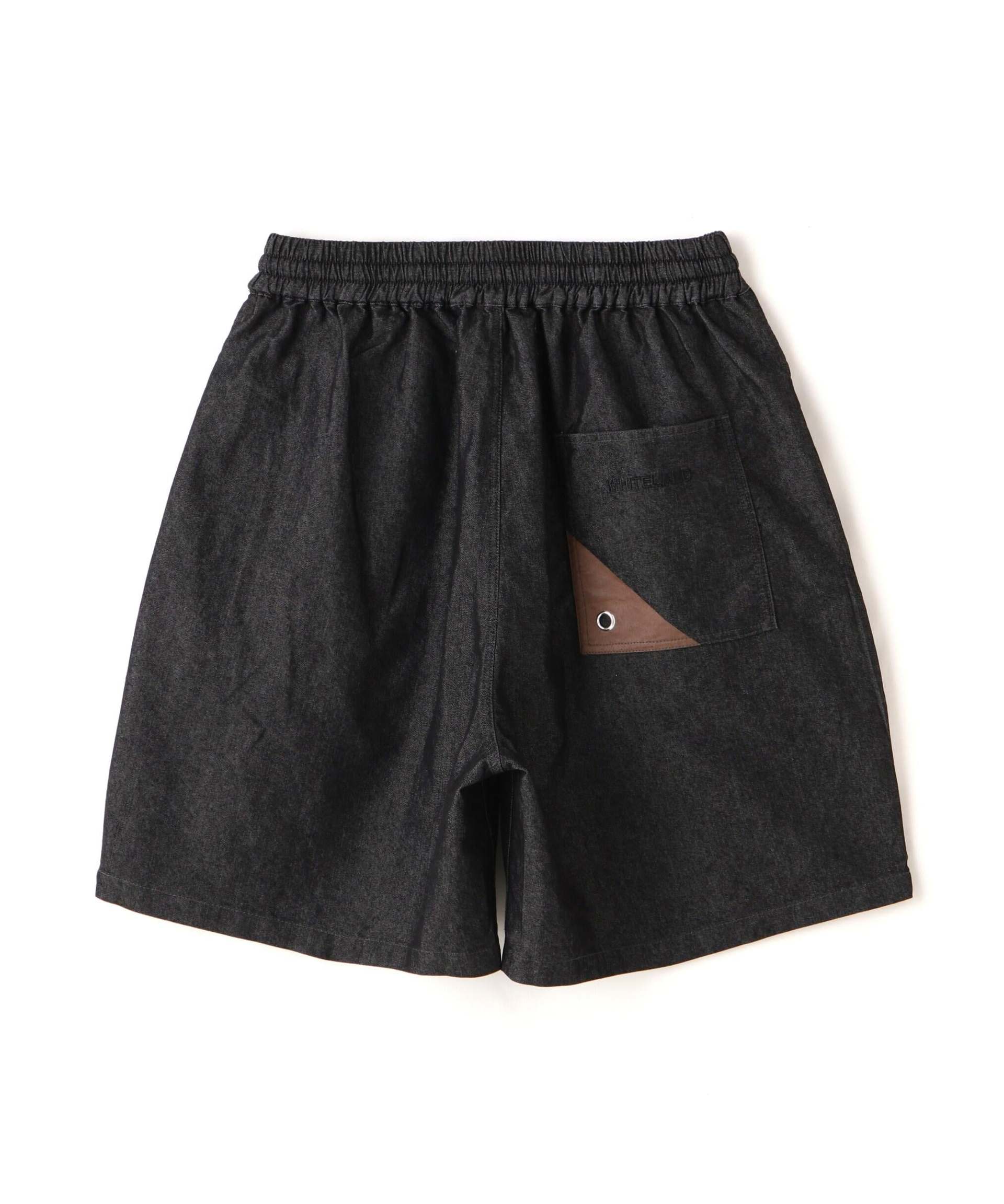 WHITELAND/OWL/DENIM SHO>TS ブラック