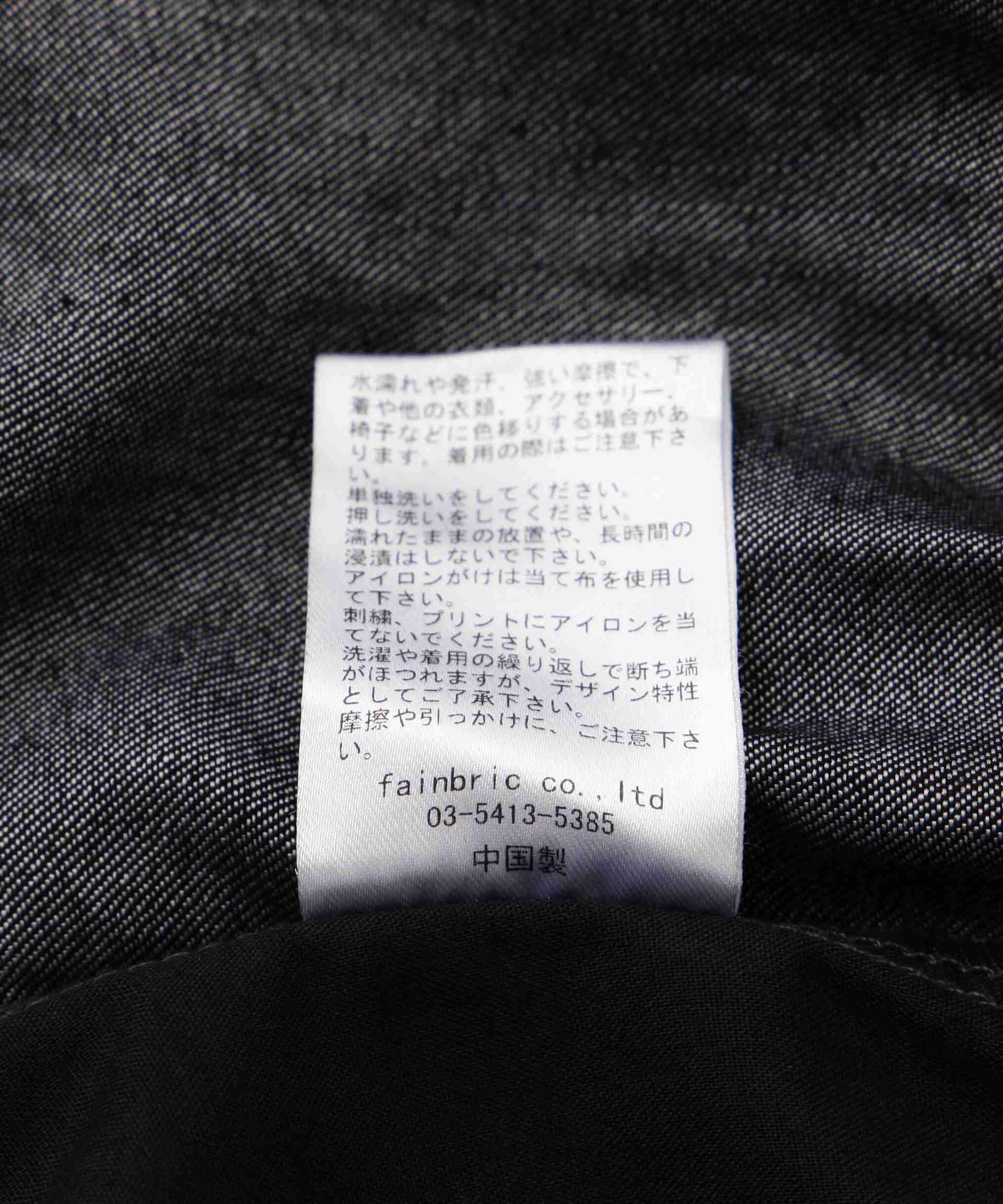 WHITELAND/OWL/DENIM SHO>TS ブラック