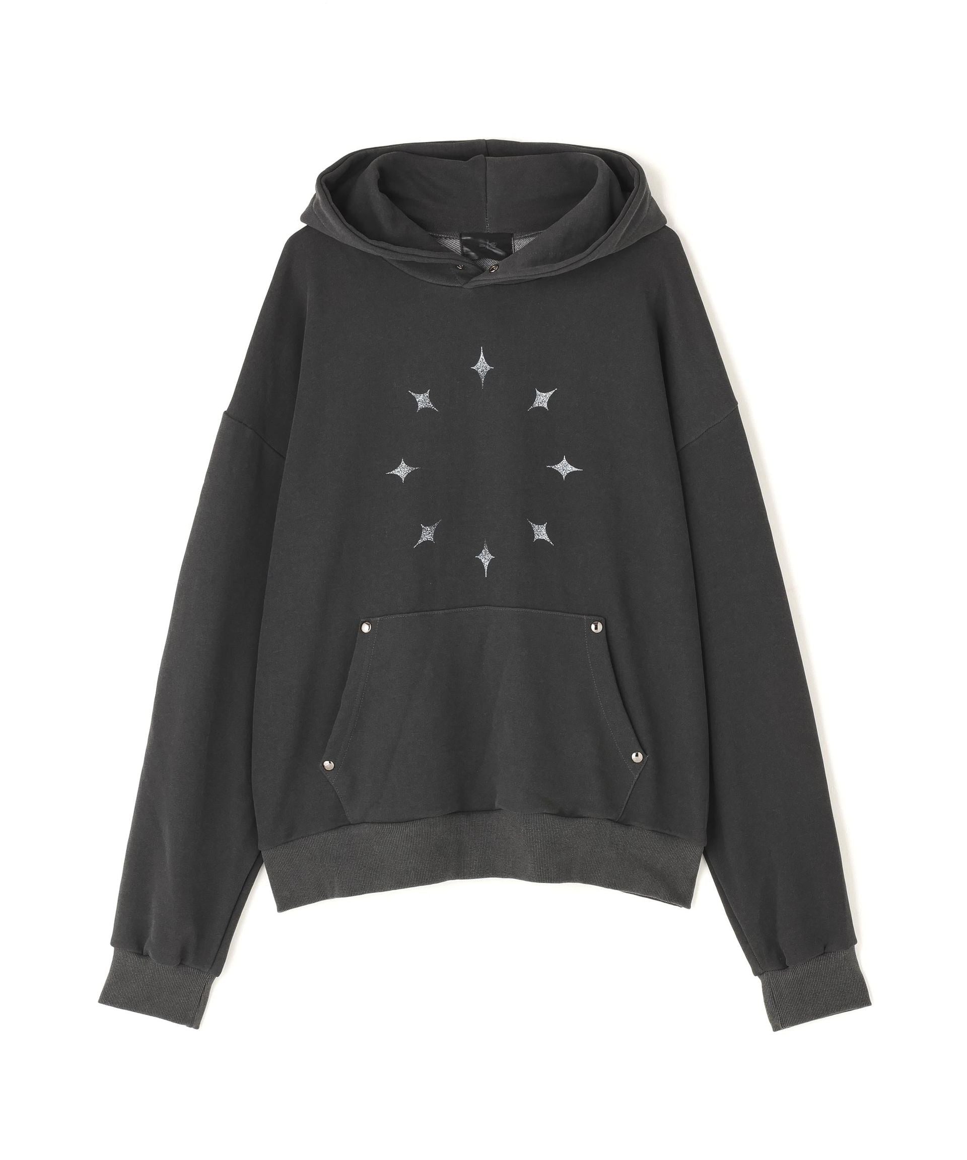 SIS/エスアイエス/circle star P/O Sweat ブラック