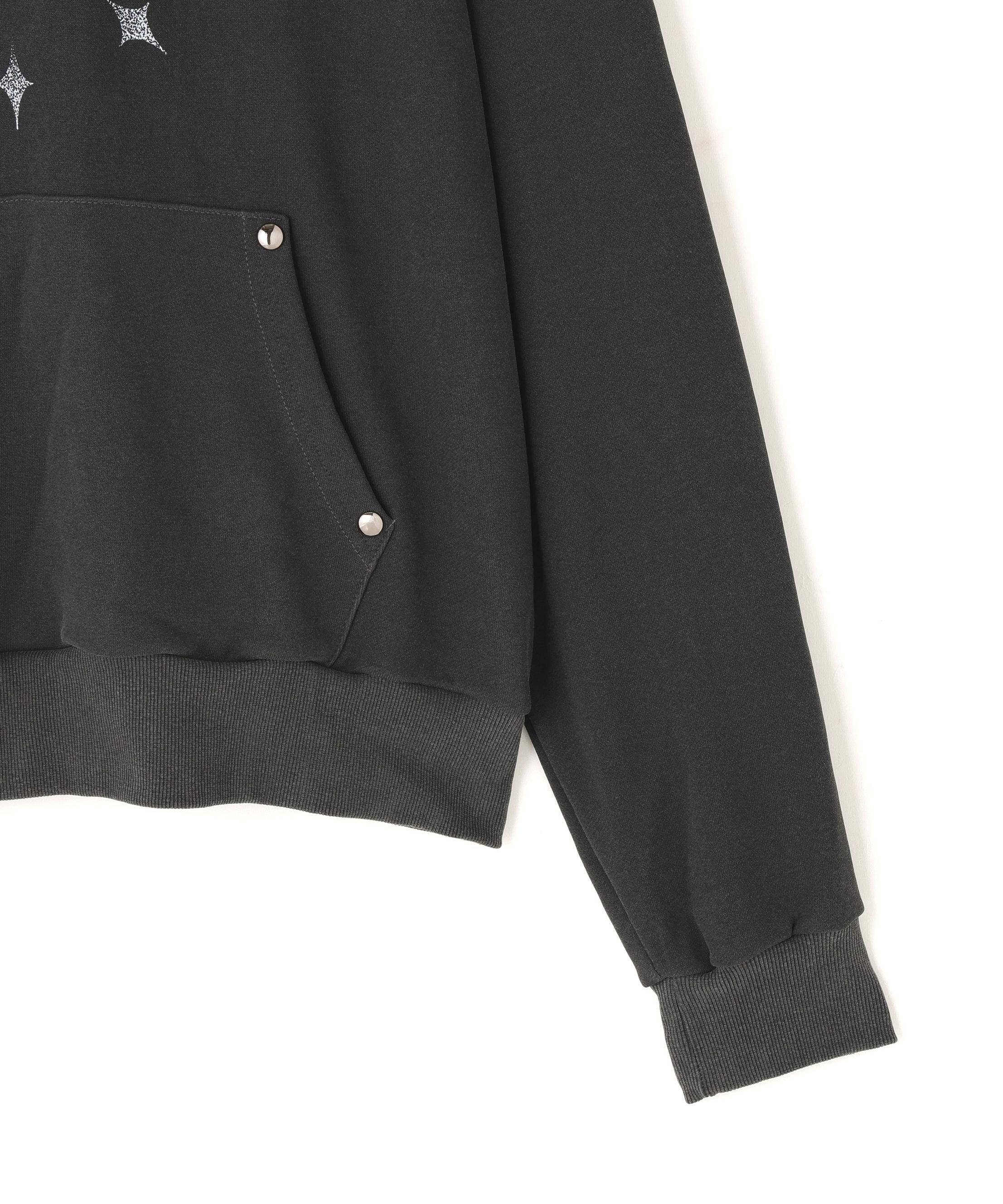 SIS/エスアイエス/circle star P/O Sweat ブラック