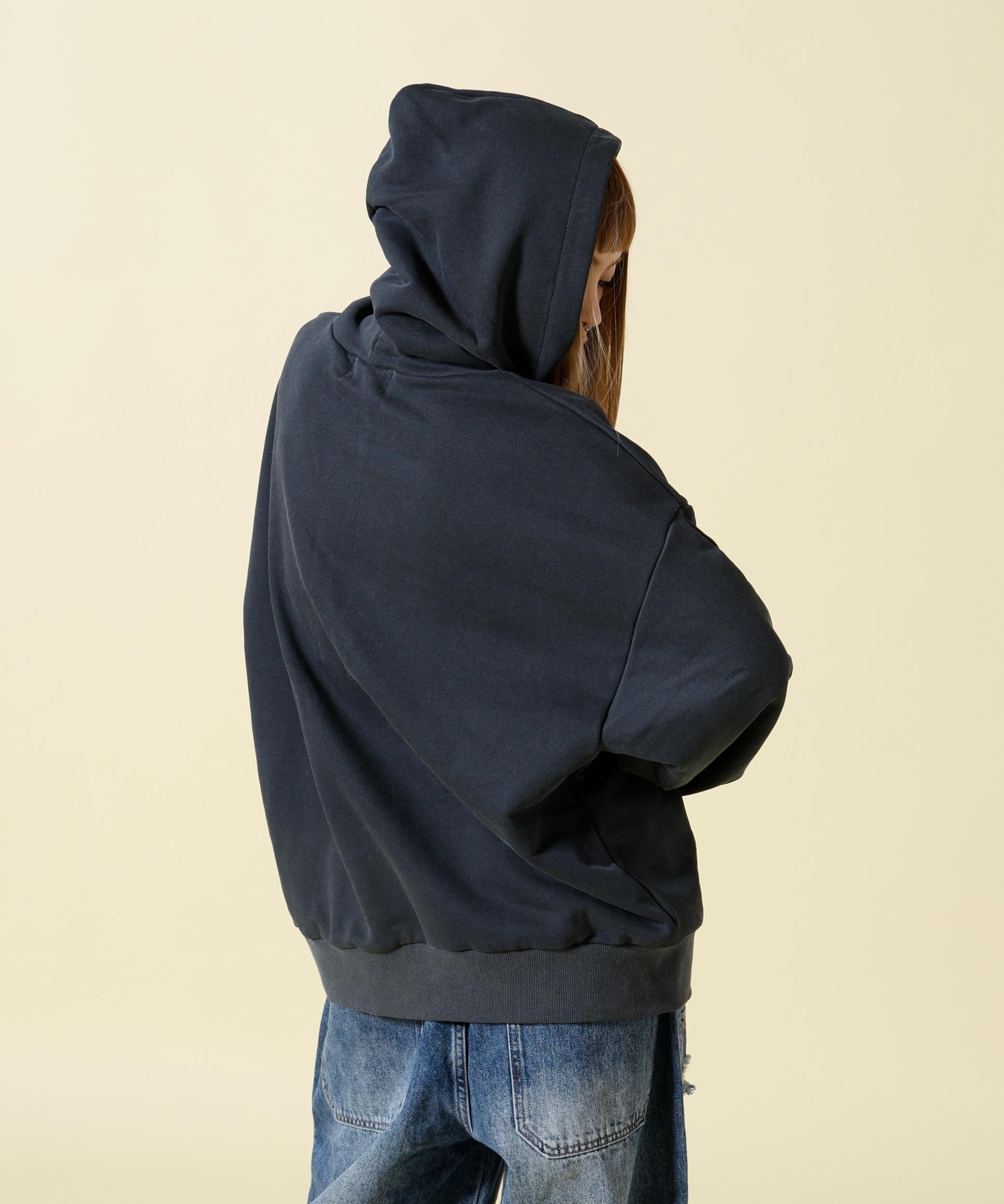 SIS/エスアイエス/circle star P/O Sweat ブラック