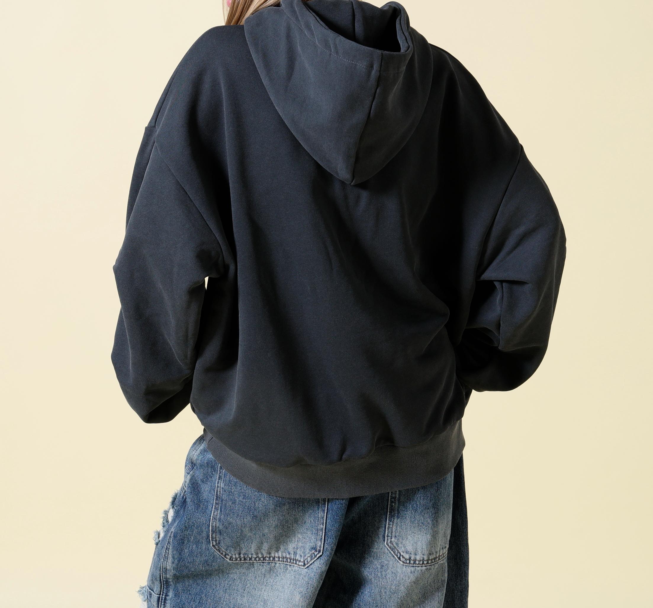 SIS/エスアイエス/circle star P/O Sweat ブラック