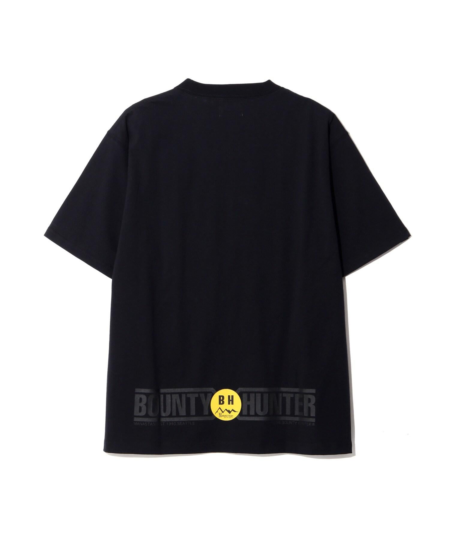 MANASTASH/マナスタッシュ/xBOUNTY HUNTER TEE ブラック