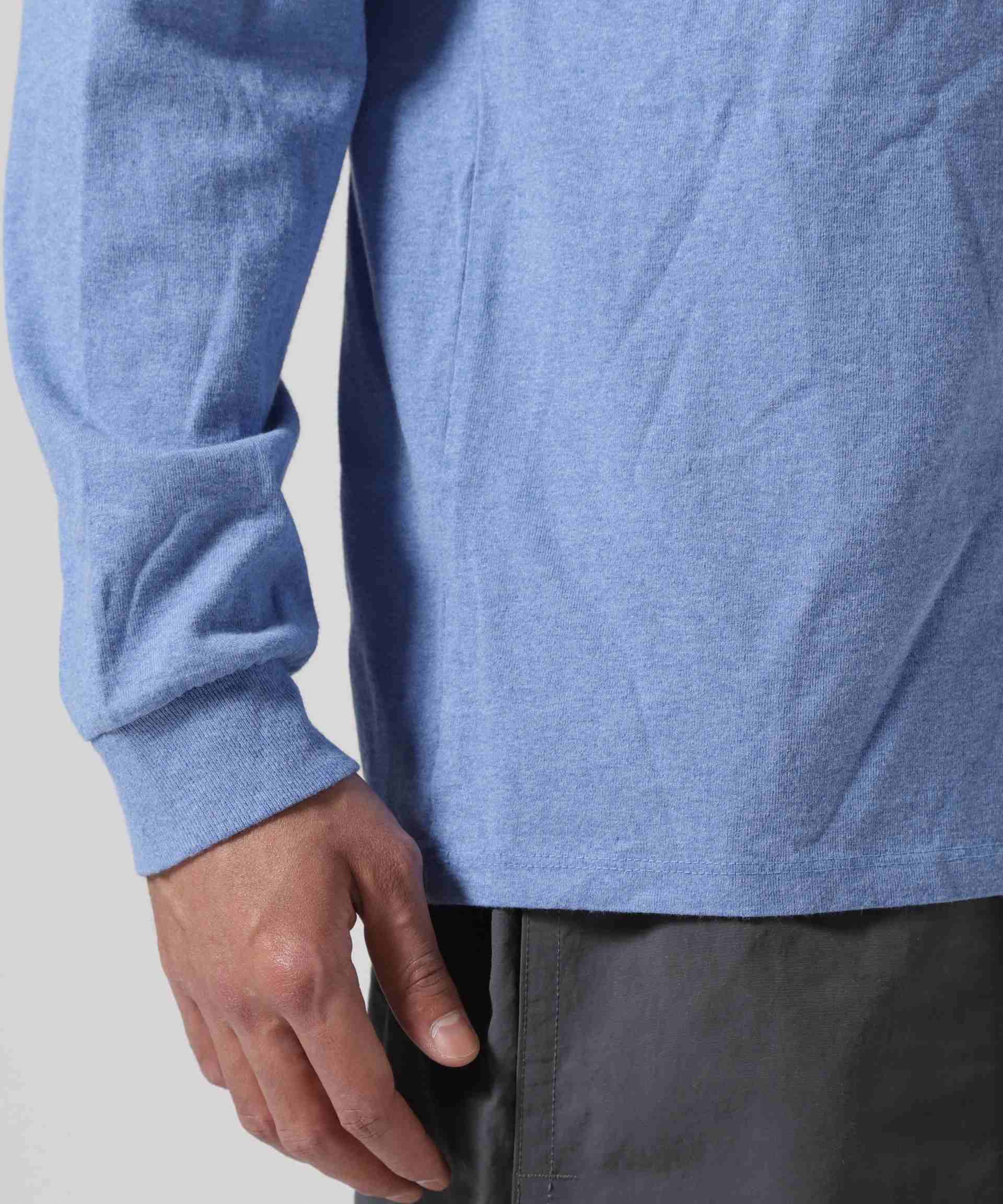 Patagonia/パタゴニア メンズ・ロングスリーブ・P-6ロゴ・レスポンシビリティー ブルー