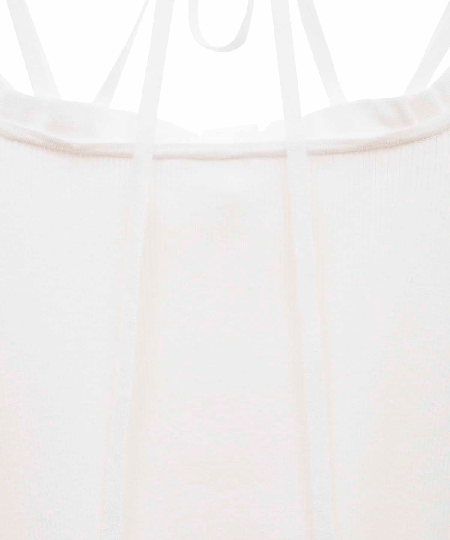 トランテアン ソン ドゥ モード 31 Sons de mode フリルネックチョーカーリブニット (ブラック) BLACK