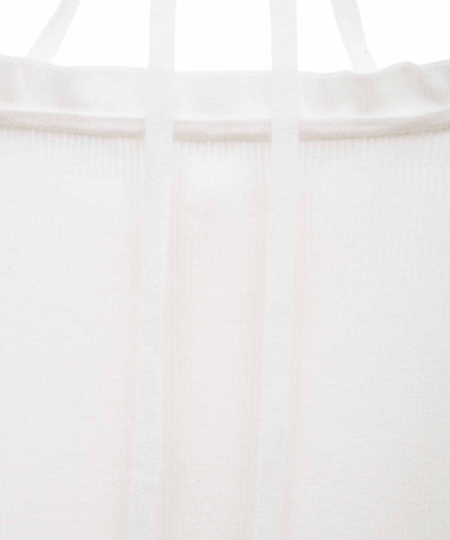 トランテアン ソン ドゥ モード 31 Sons de mode フリルネックチョーカーリブニット (ブラック) BLACK