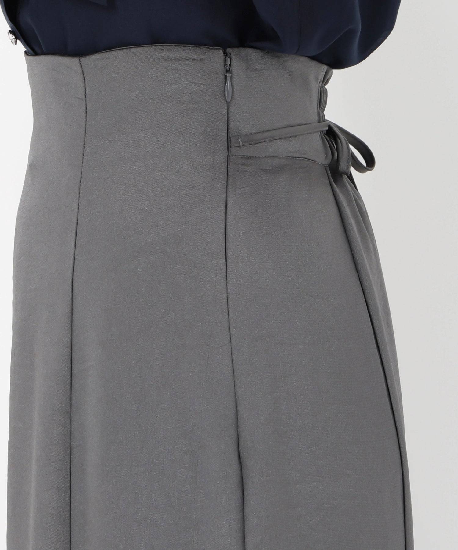 トランテアン ソン ドゥ モード 31 Sons de mode 2025春夏新作 シャイニーマーメイドスカート (GREEN) GREEN