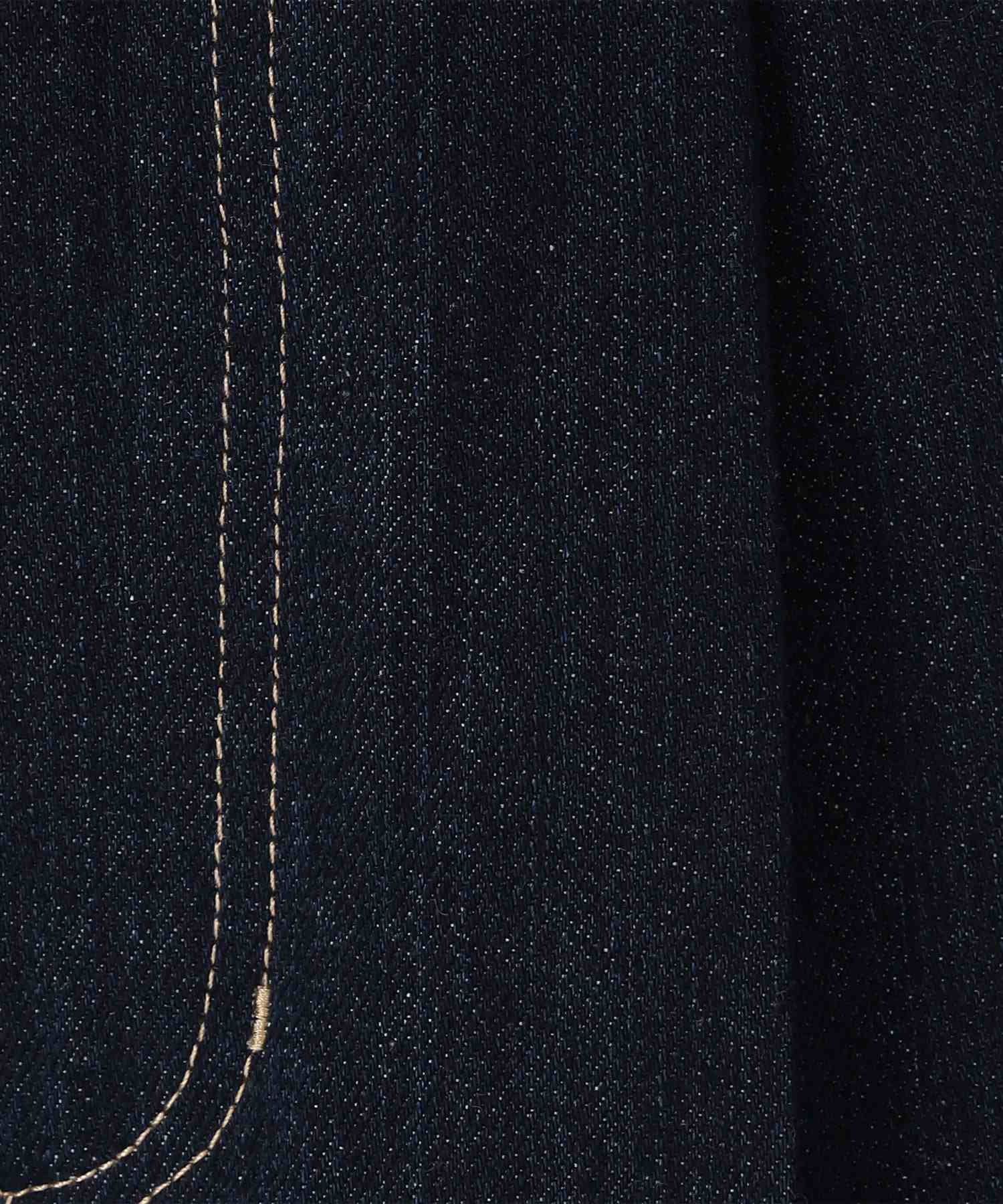 トランテアン ソン ドゥ モード 31 Sons de mode 2025秋冬新作 バックレースアップワイドデニムパンツ (BLUE) BLUE