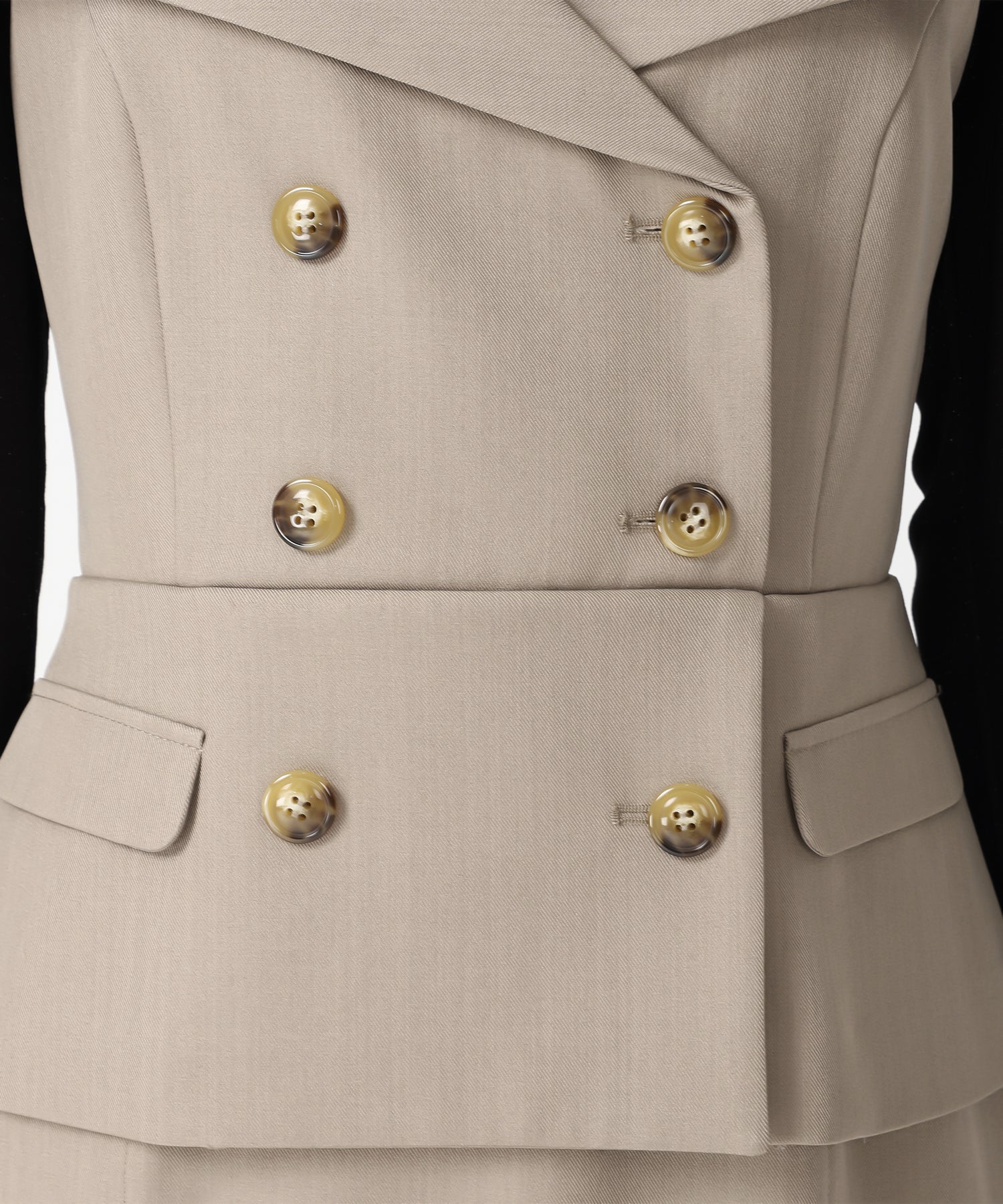 トランテアン ソン ドゥ モード 31 Sons de mode 2025秋冬新作 トレンチ風キャミワンピース TT537408 (BROWN) BROWN