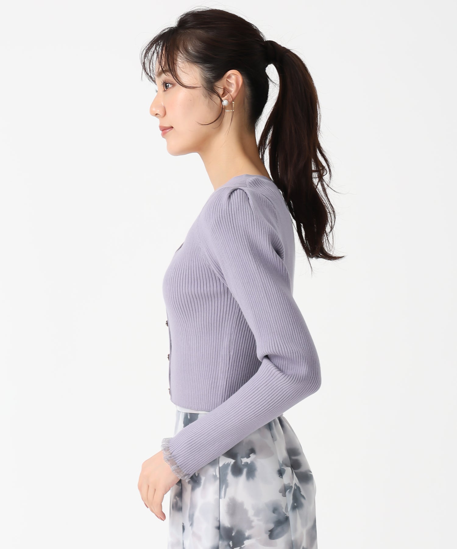 トランテアン ソン ドゥ モード 31 Sons de mode 2025秋冬新作 アンサンブルニット TT538405 (BLUE) BLUE