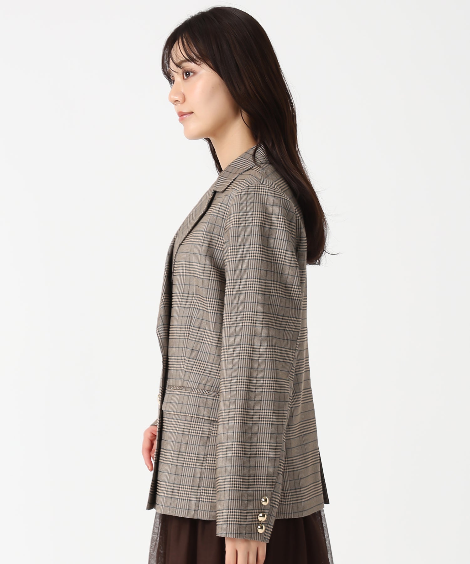 トランテアン ソン ドゥ モード 31 Sons de mode 2025秋冬新作 テーラードジャケット TT538502 (BEIGE) BEIGE