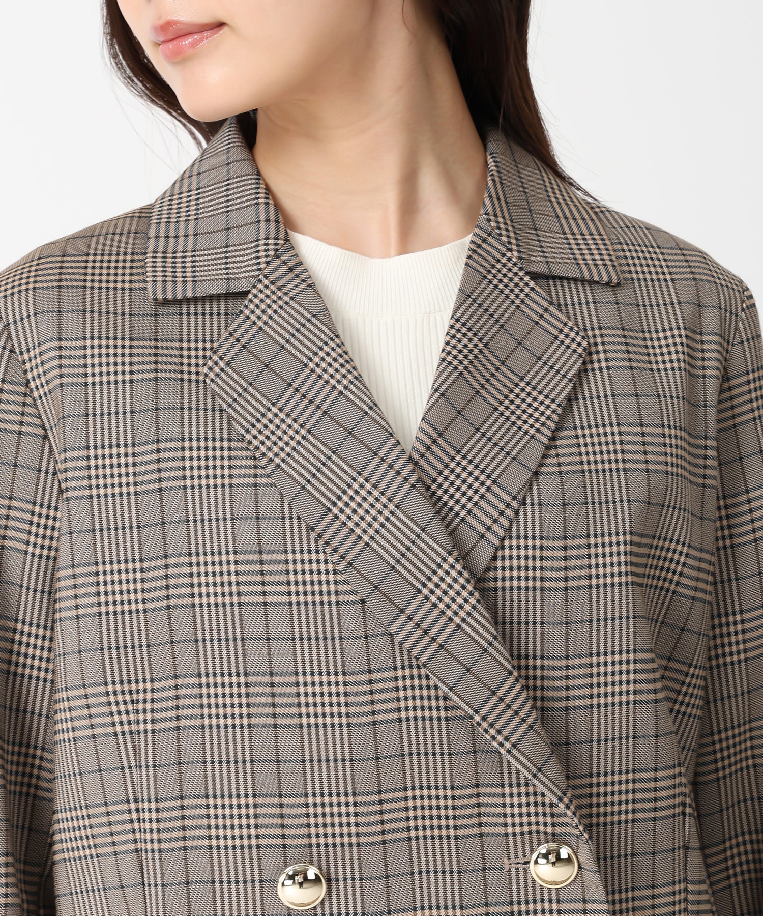 トランテアン ソン ドゥ モード 31 Sons de mode 2025秋冬新作 テーラードジャケット TT538502 (BEIGE) BEIGE