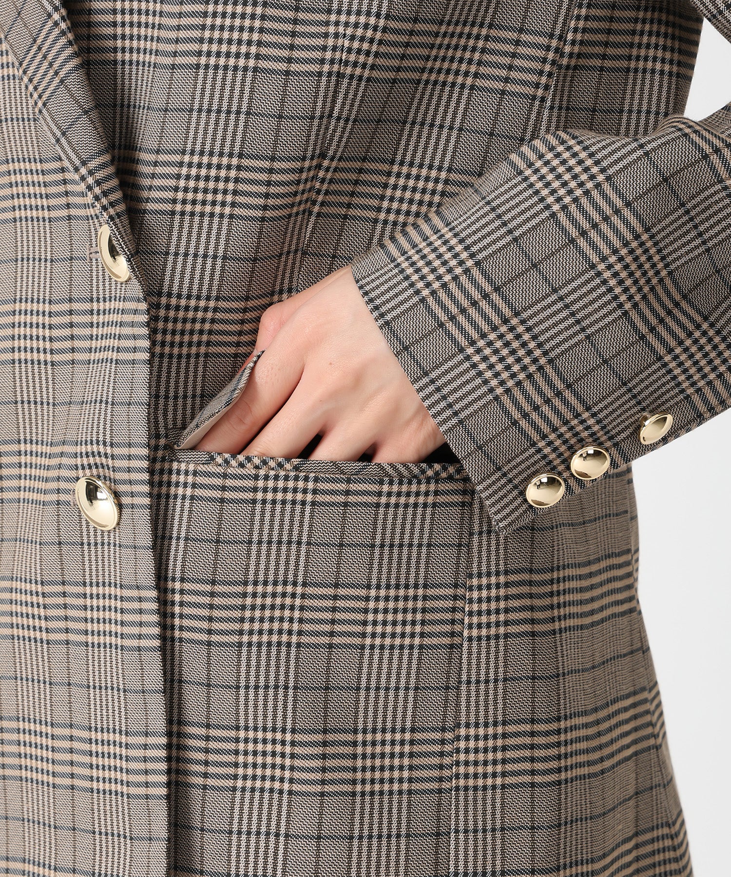 トランテアン ソン ドゥ モード 31 Sons de mode 2025秋冬新作 テーラードジャケット TT538502 (BEIGE) BEIGE