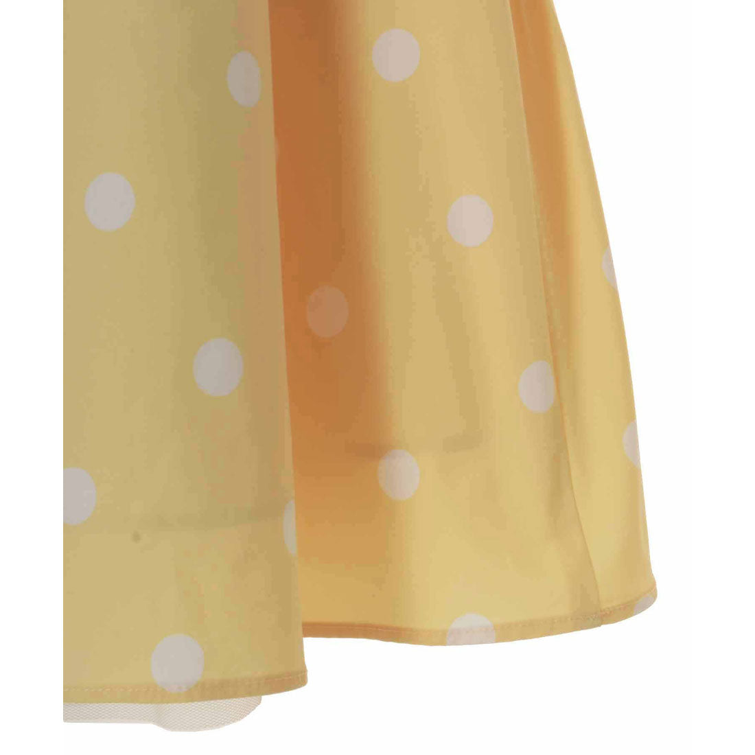 トランテアン ソン ドゥ モード 31 Sons de mode ドットバックチュールスカート (イエロー) YELLOW