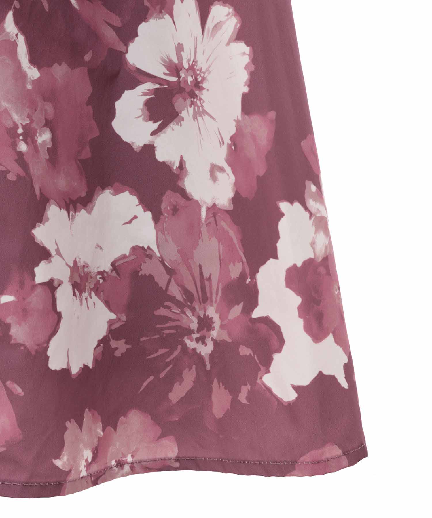 トランテアン ソン ドゥ モード 31 Sons de mode 花柄フレアスカート (ブルー) BLUE