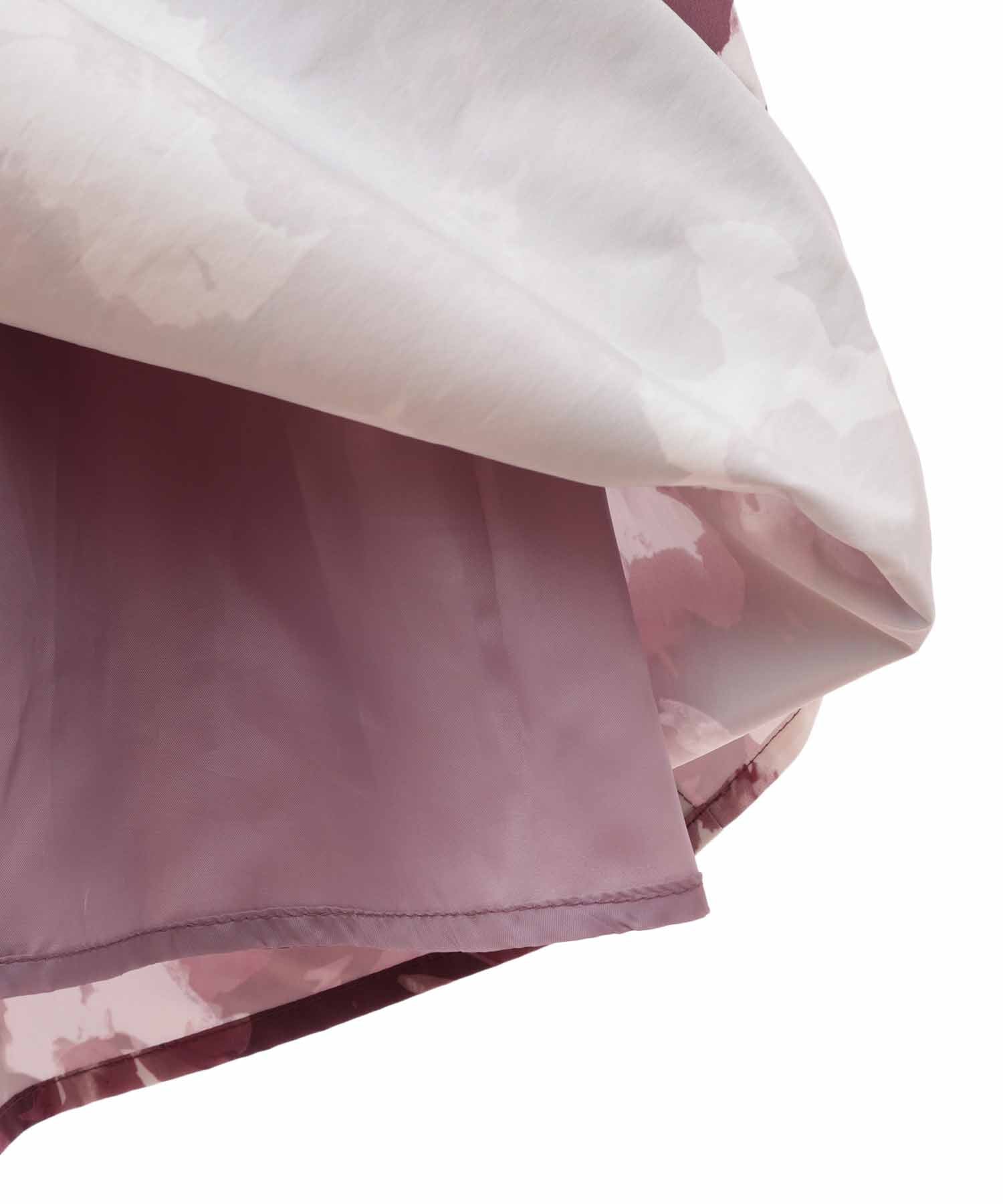 トランテアン ソン ドゥ モード 31 Sons de mode 花柄フレアスカート (ブルー) BLUE