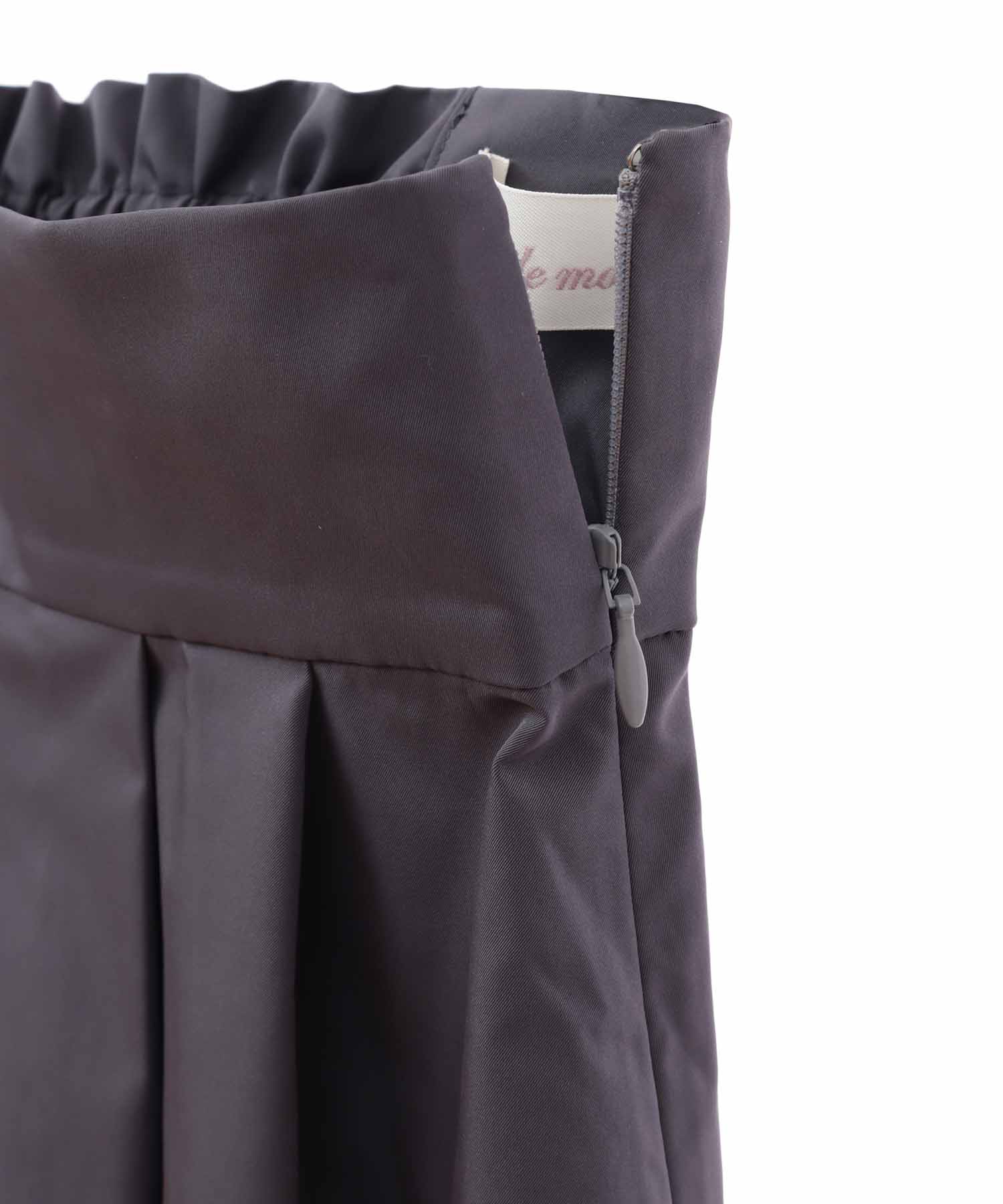 トランテアン ソン ドゥ モード 31 Sons de mode チュール×タフタスカート (クリーム) クリーム