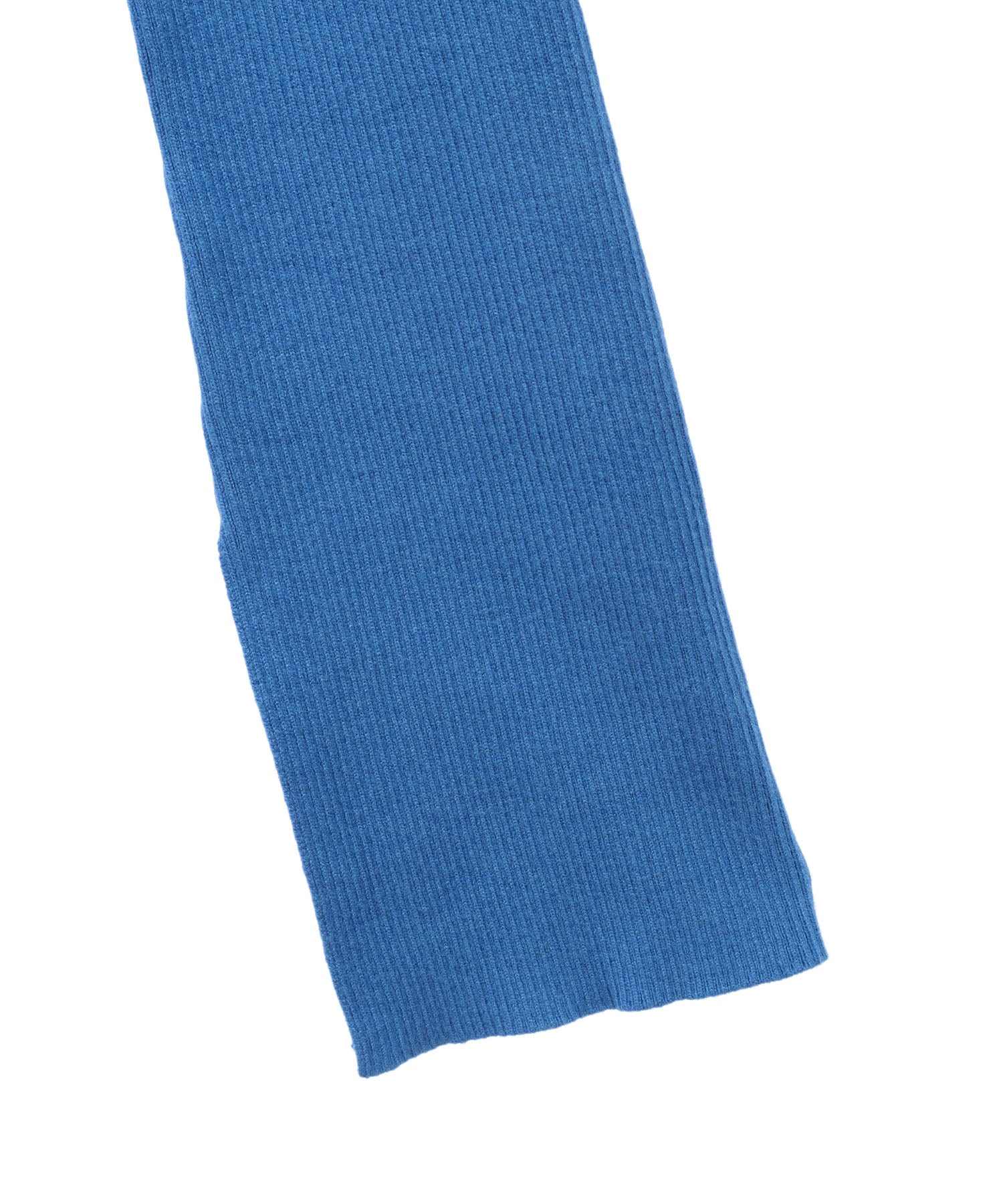 トランテアン ソン ドゥ モード 31 Sons de mode カットアウトリブニットワンピース (ボーダー) WHITE/BLACK