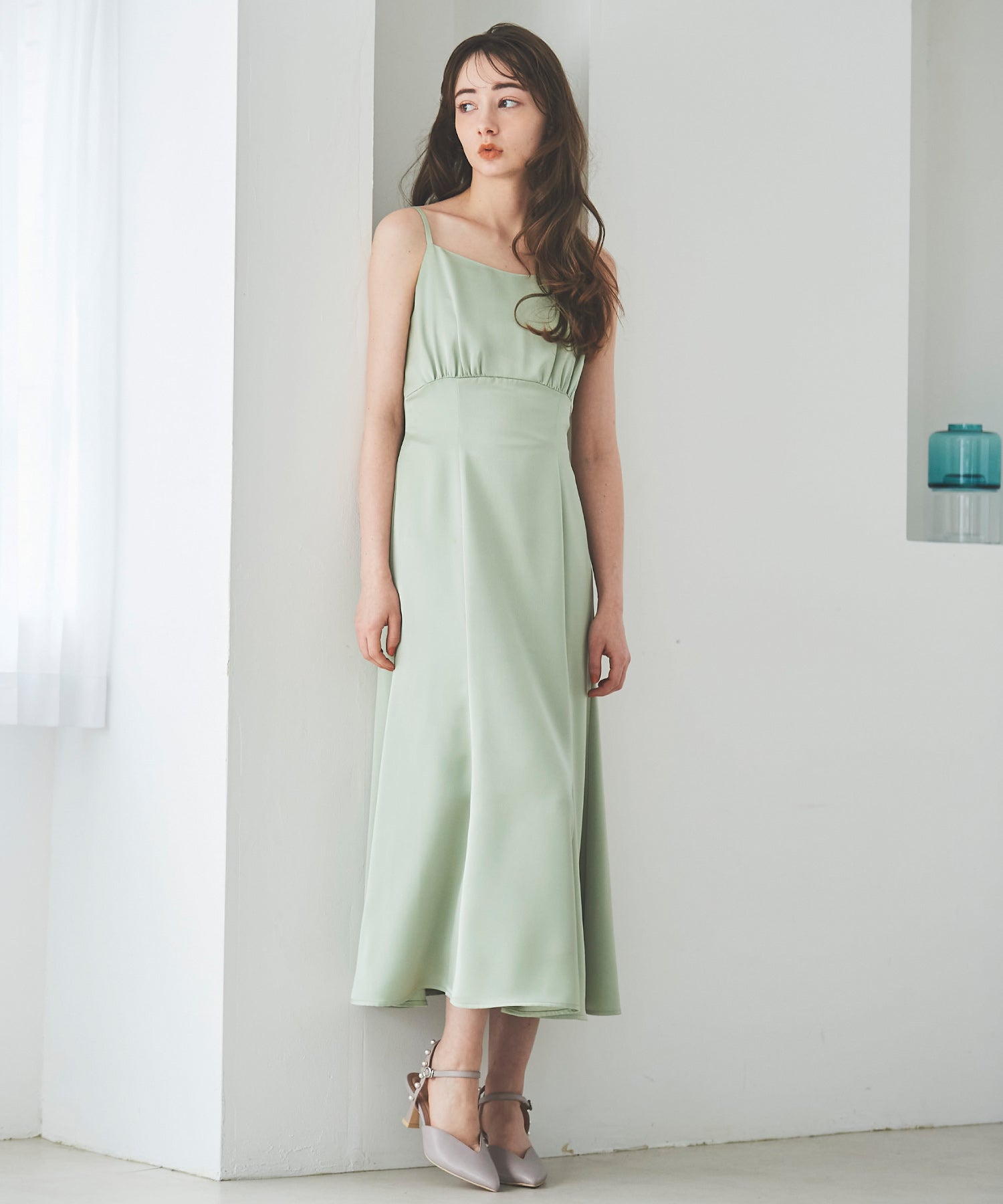 トランテアン ソン ドゥ モード 31 Sons de mode レースボレロワンピース (ライトグリーン) L.GREEN