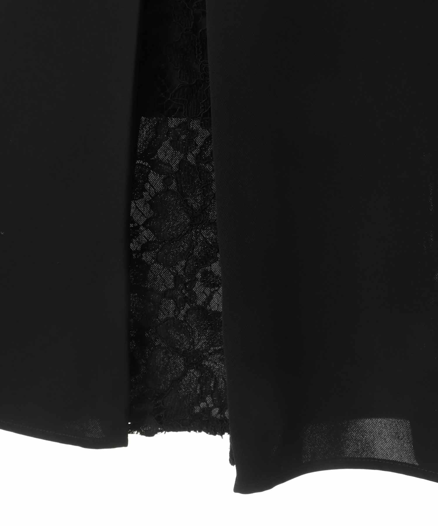 トランテアン ソン ドゥ モード 31 Sons de mode レース切替マーメイドスカート (カーキ) KHAKI