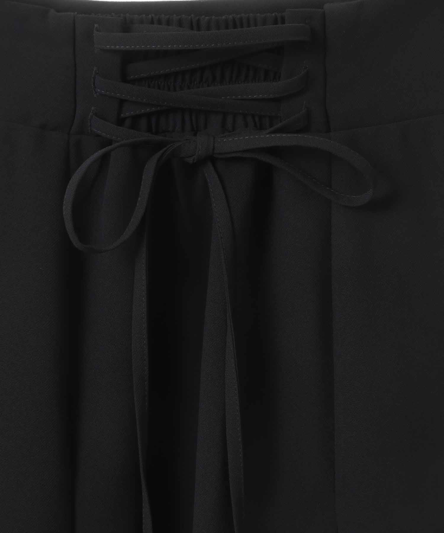 トランテアン ソン ドゥ モード 31 Sons de mode レース切替マーメイドスカート (カーキ) KHAKI