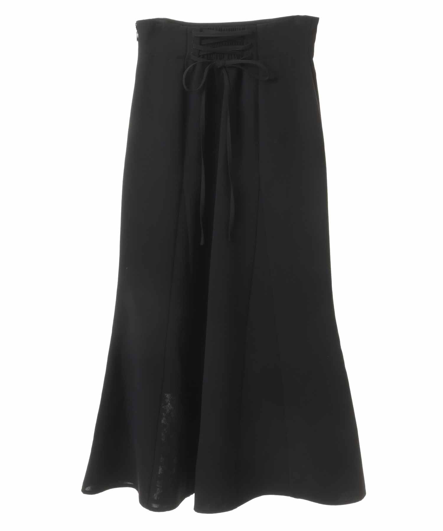 トランテアン ソン ドゥ モード 31 Sons de mode レース切替マーメイドスカート (カーキ) KHAKI