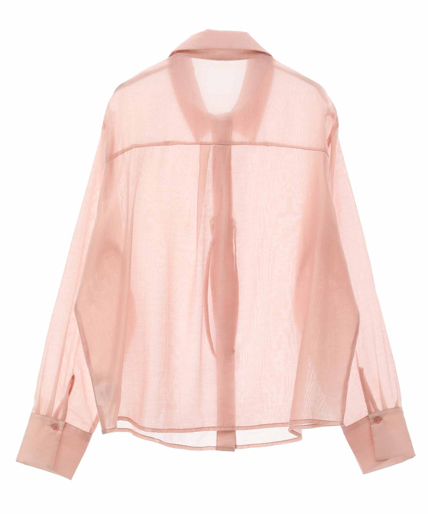 トランテアン ソン ドゥ モード 31 Sons de mode 2WAYオフショルシアーシャツ (ピンク) PINK