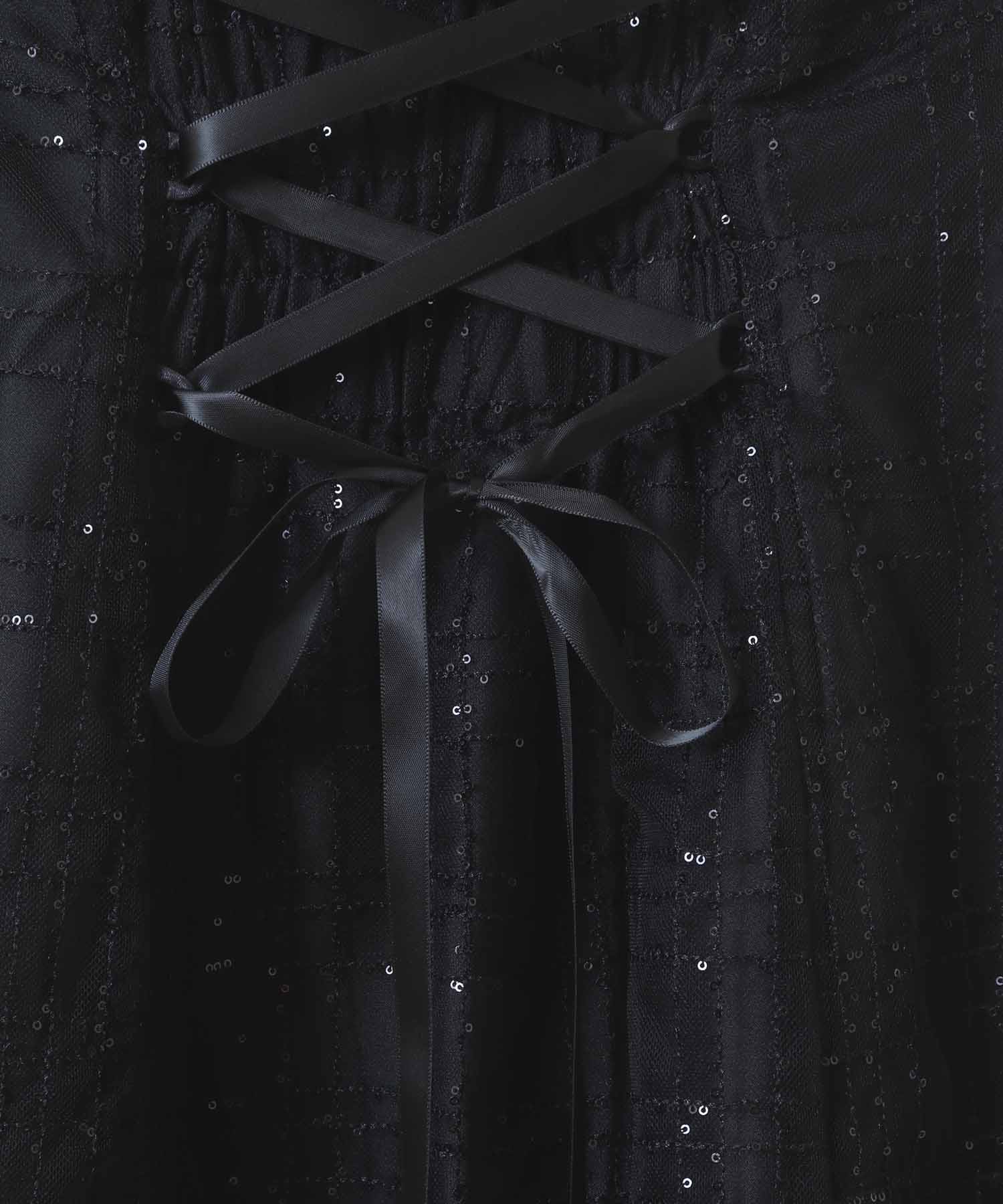 トランテアン ソン ドゥ モード 31 Sons de mode スパンコールチェックミニスカショーパン