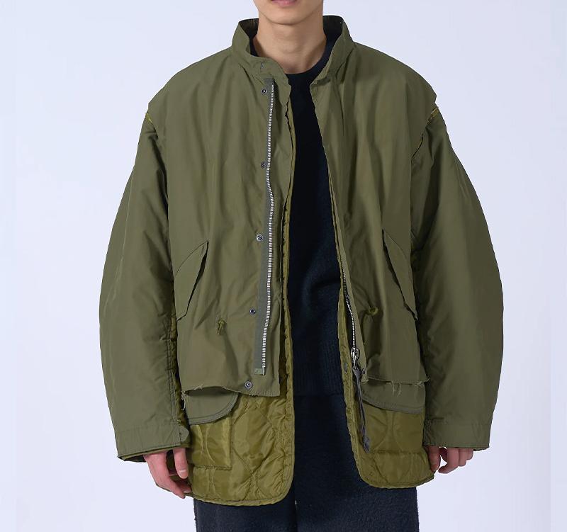 YOKE/Connected Military Blouson/YK25FW01023B